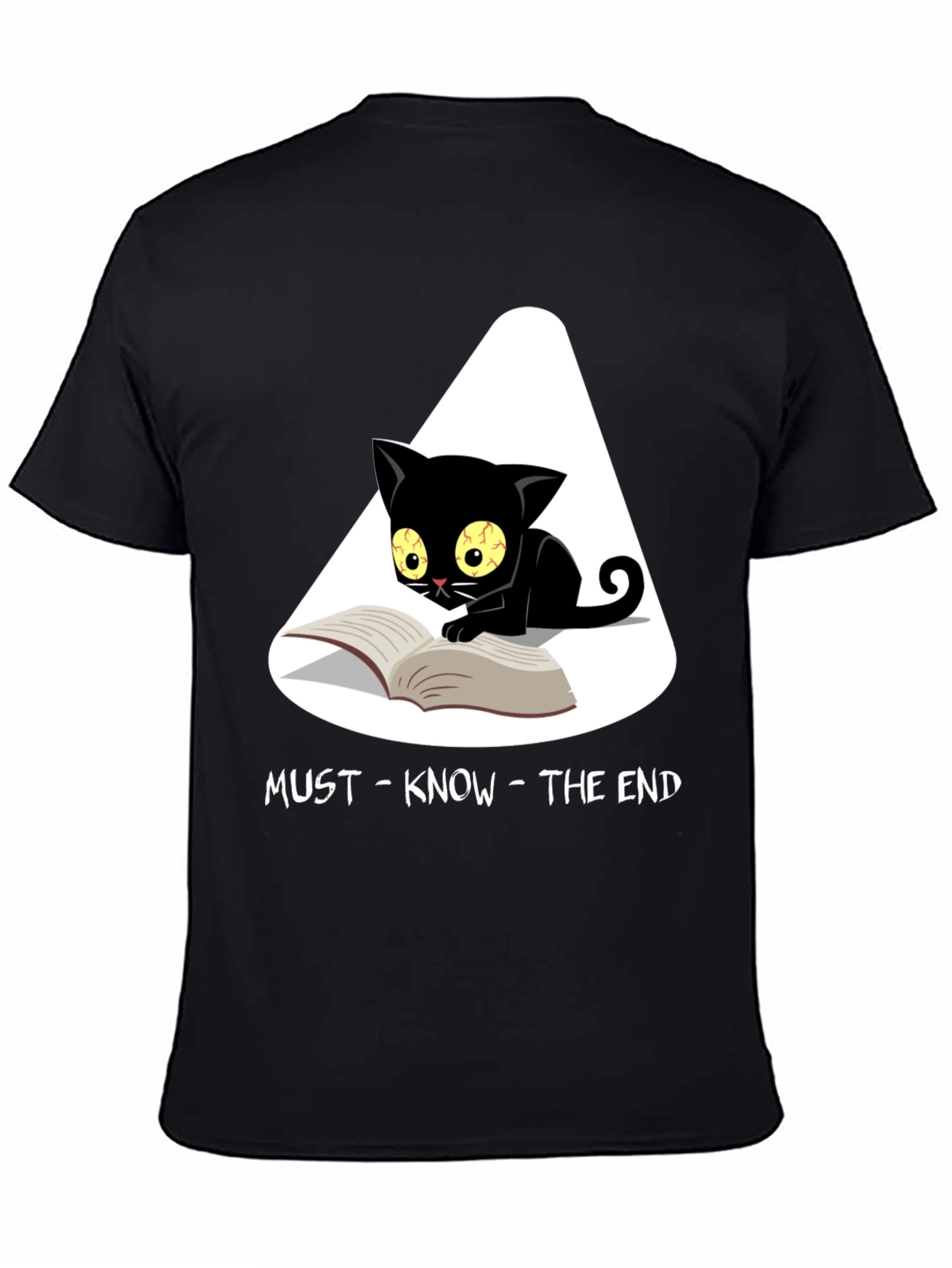 Must Know The End Cat Graphic Tee