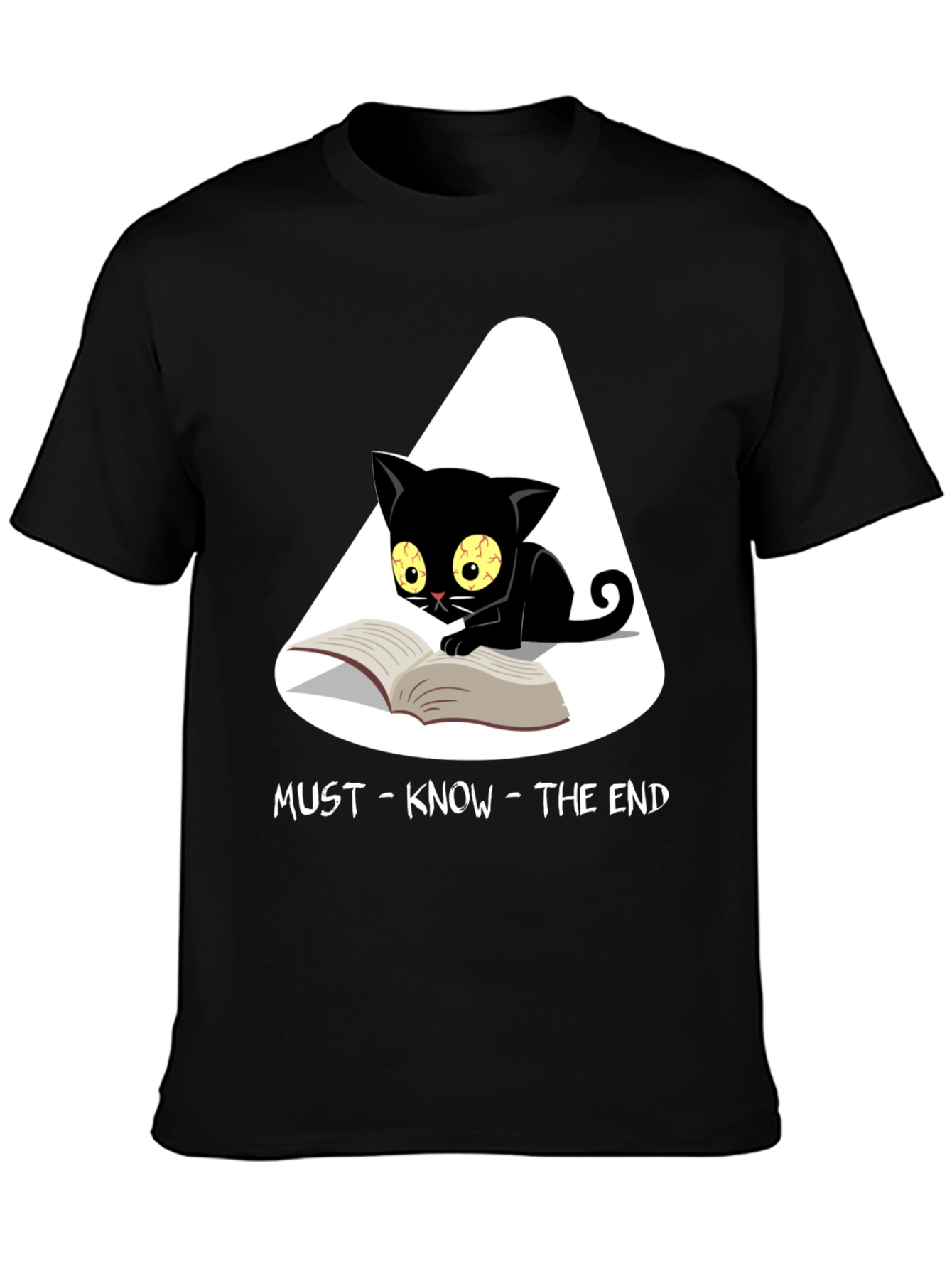 Must Know The End Cat Graphic Tee