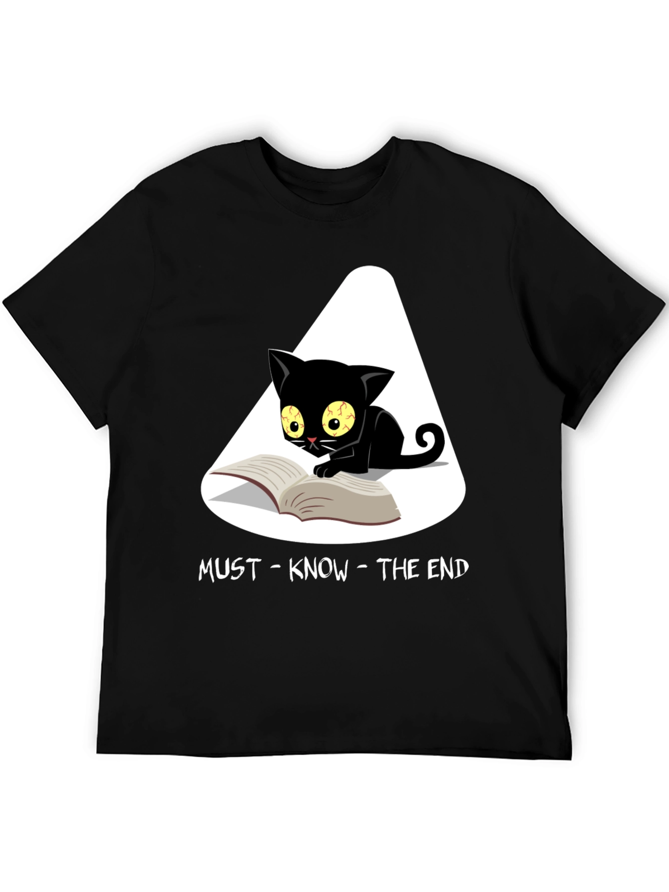 Must Know The End Cat Graphic Tee