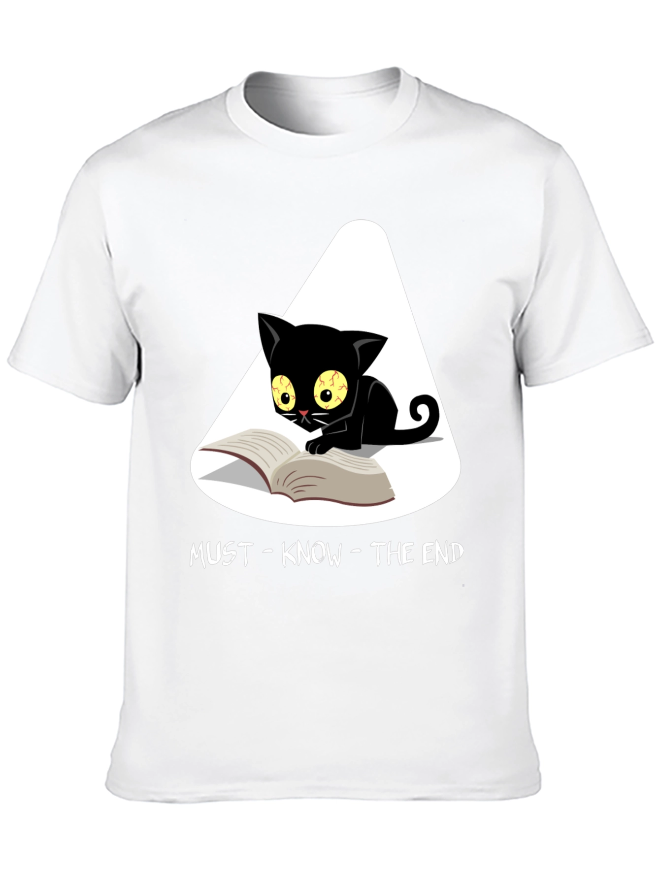 Must Know The End Cat Graphic Tee