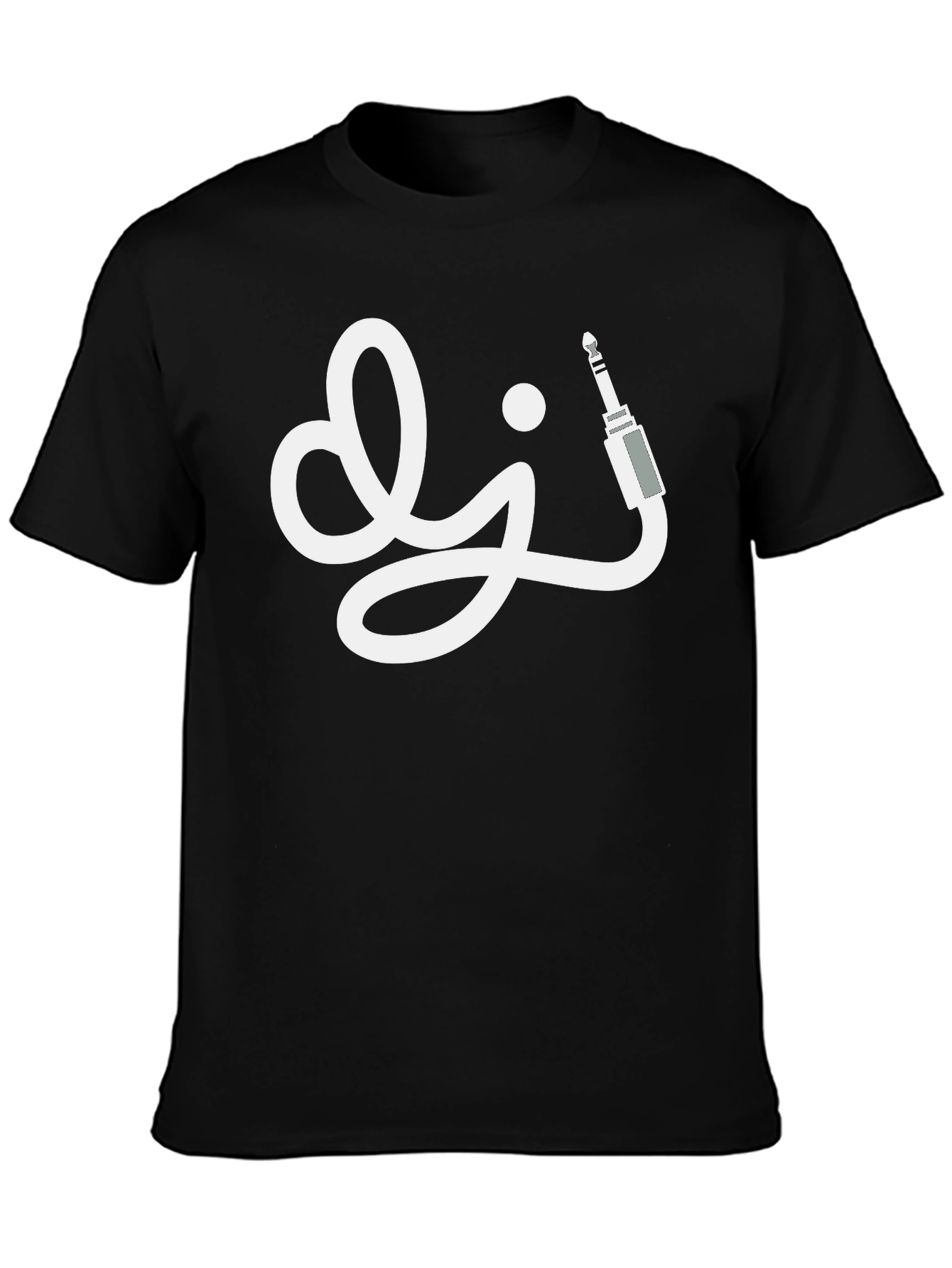 DJ Audio Jack Black T-Shirt