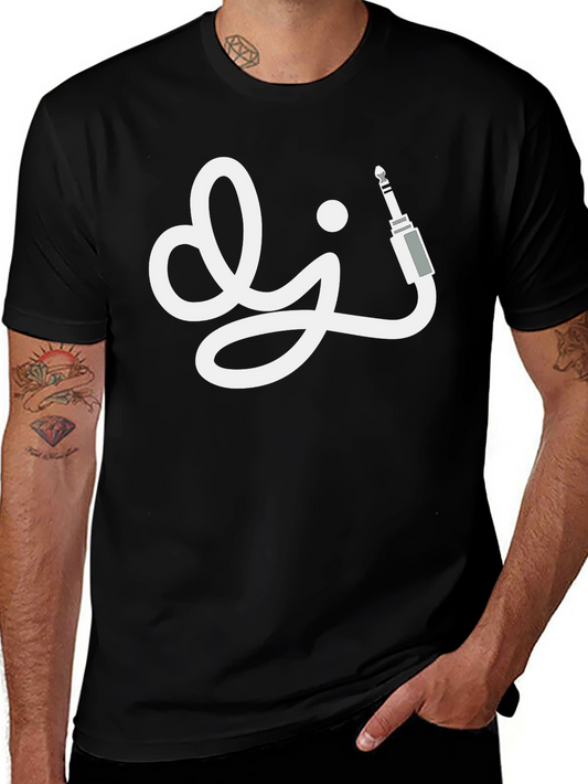 DJ Audio Jack Black T-Shirt