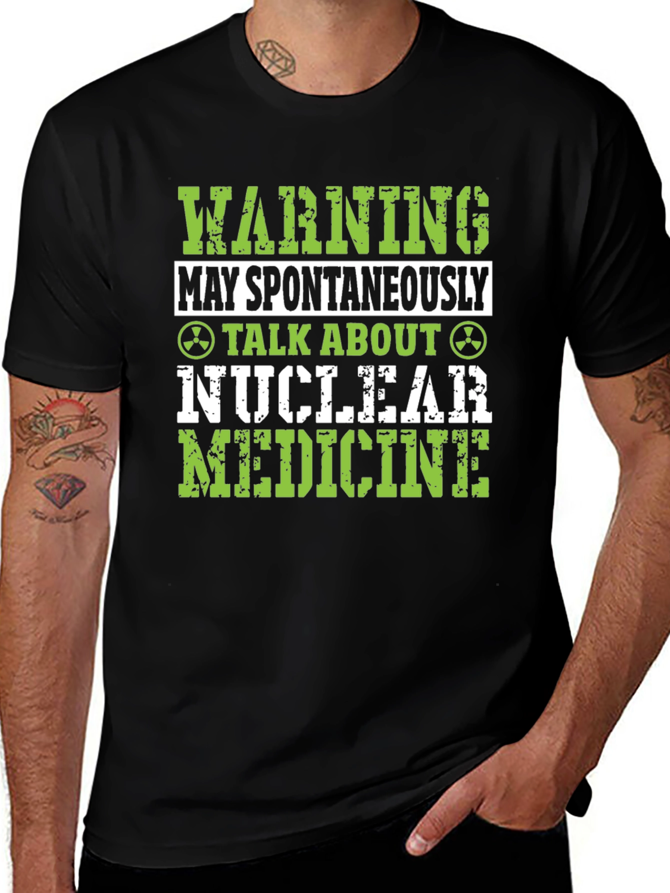 Nuclear Medicine T-Shirt - Warning Spontaneous Talk