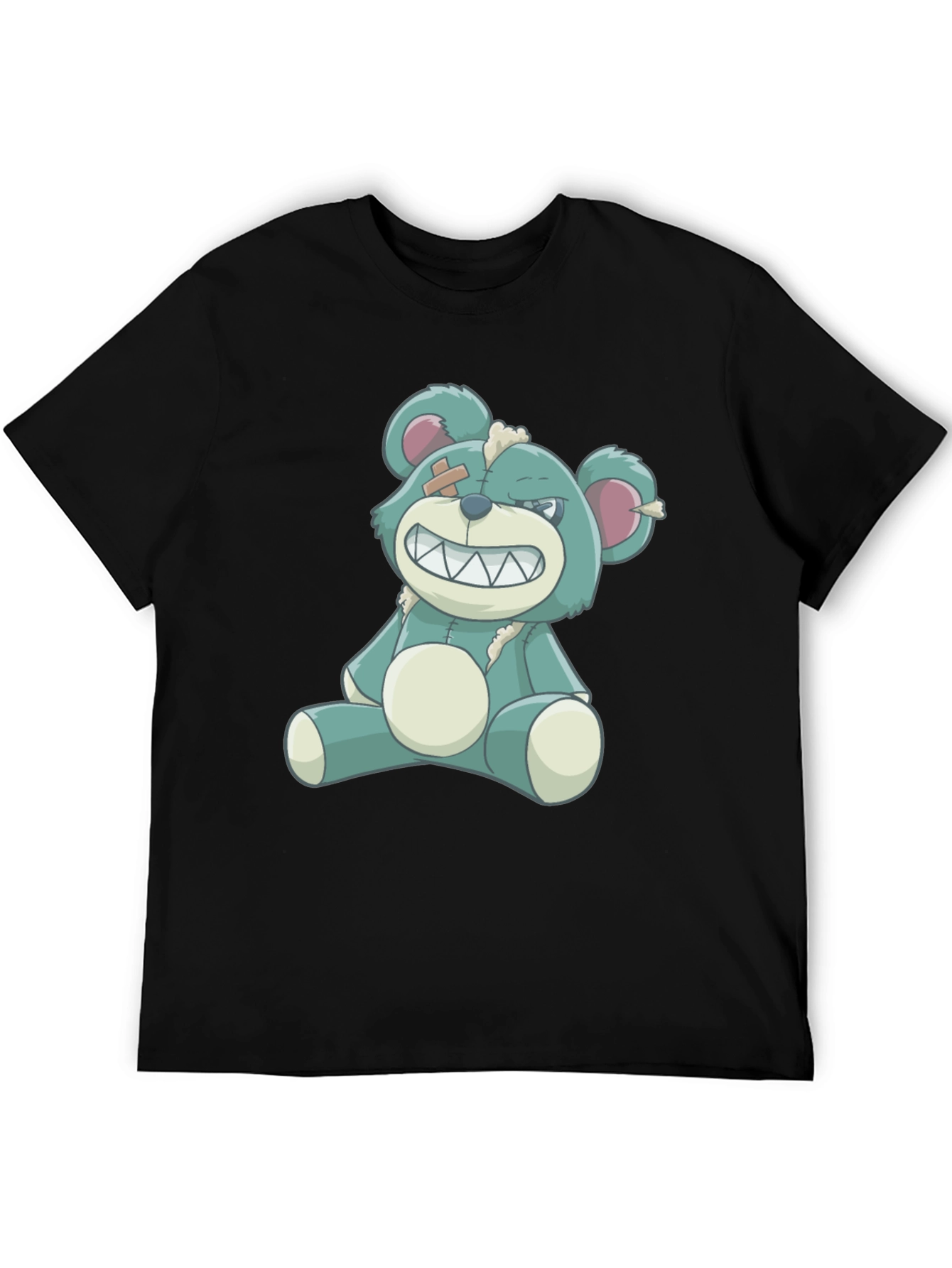 Grin Bear T-Shirt - Black