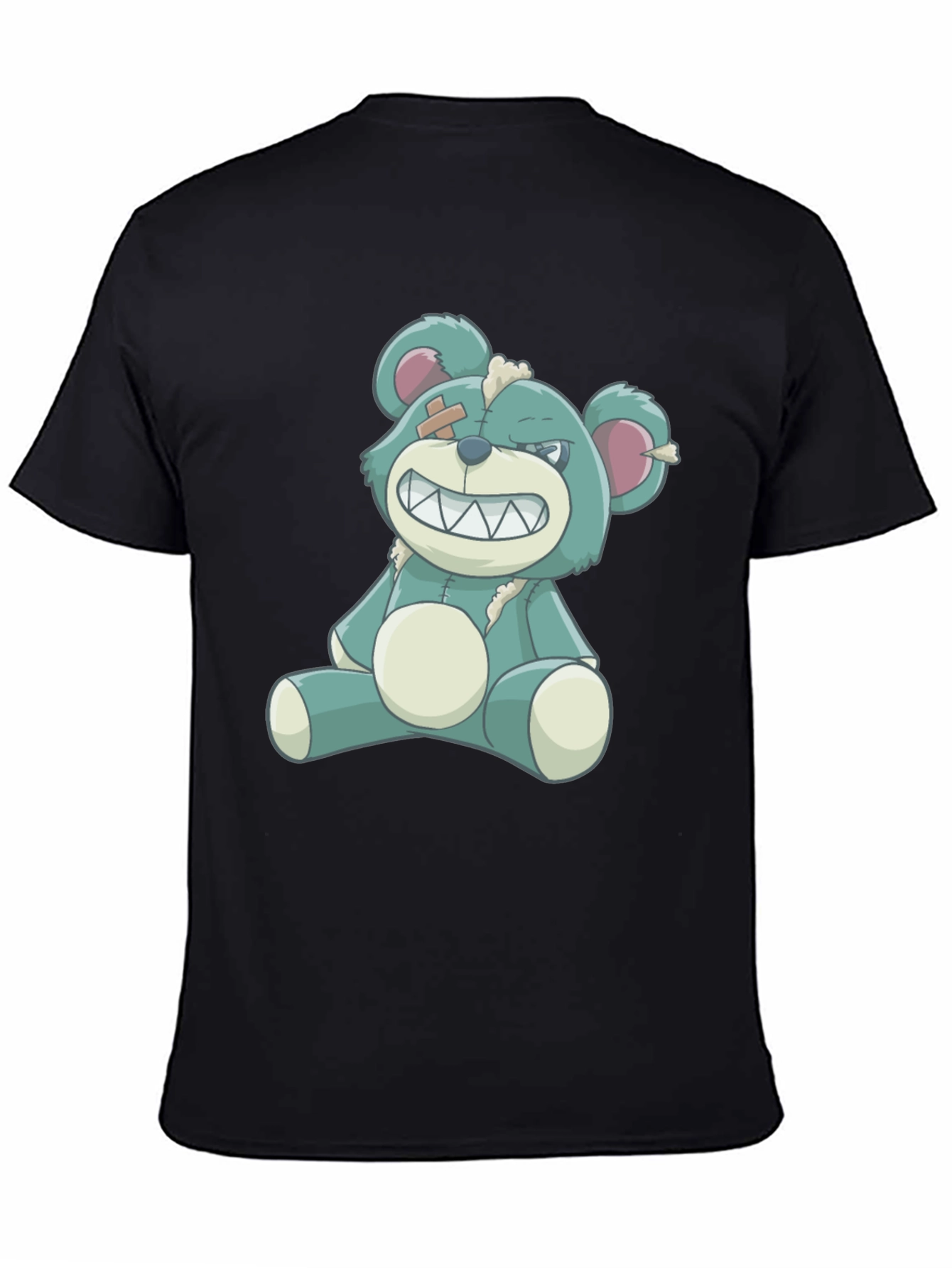 Grin Bear T-Shirt - Black