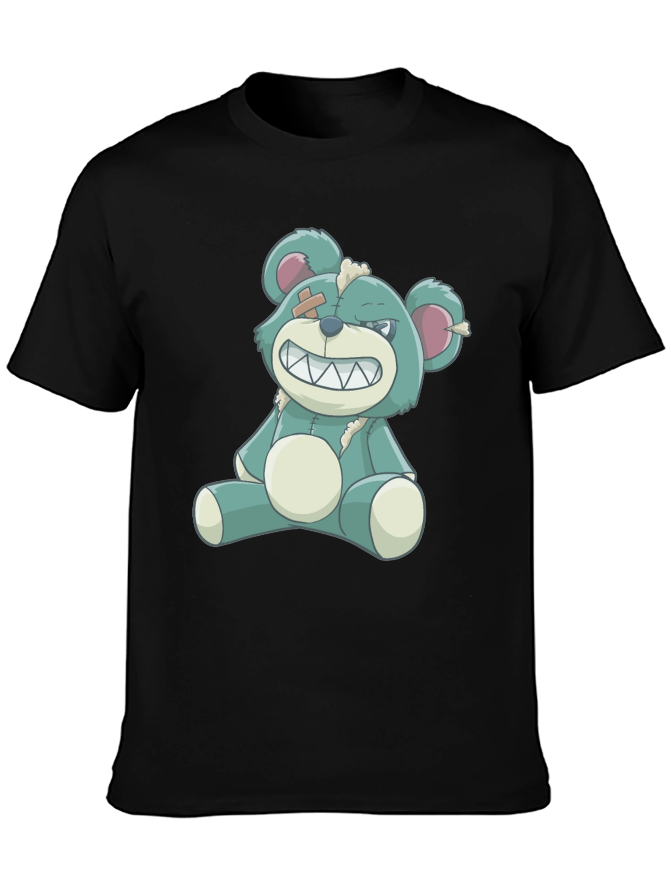 Grin Bear T-Shirt - Black