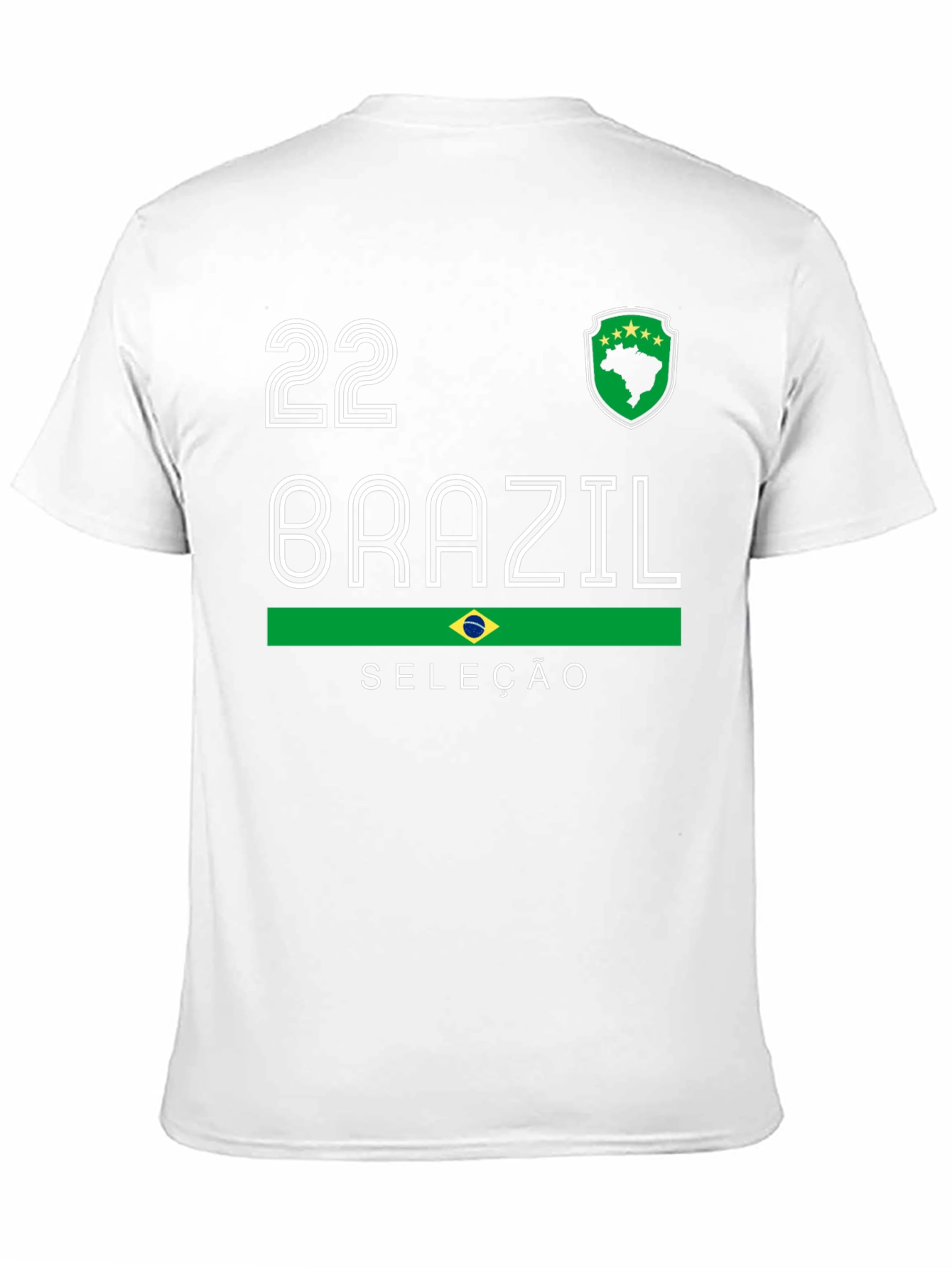 Brazil Soccer T-Shirt - Seleção Football Jersey
