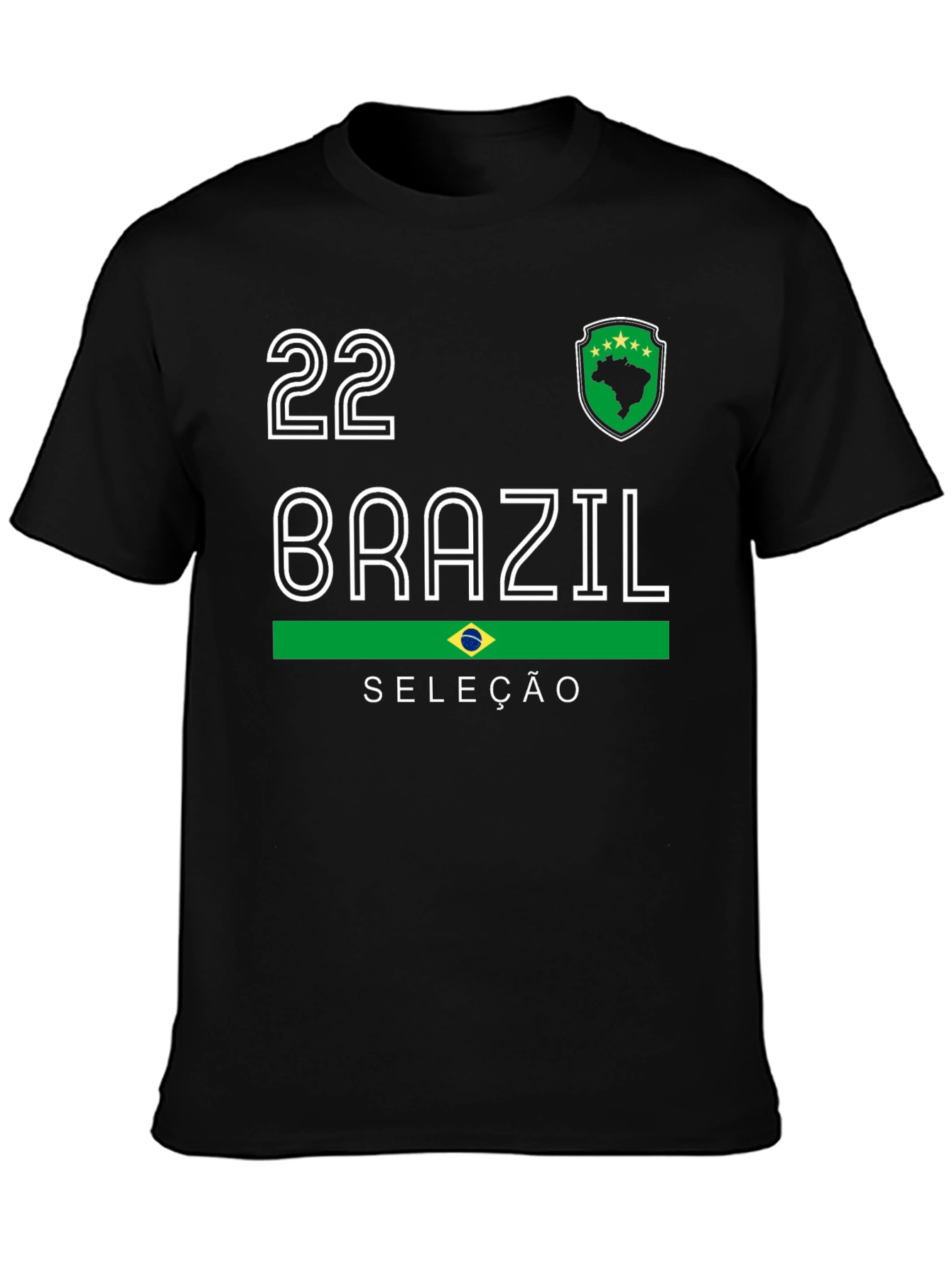 Brazil Soccer T-Shirt - Seleção Football Jersey