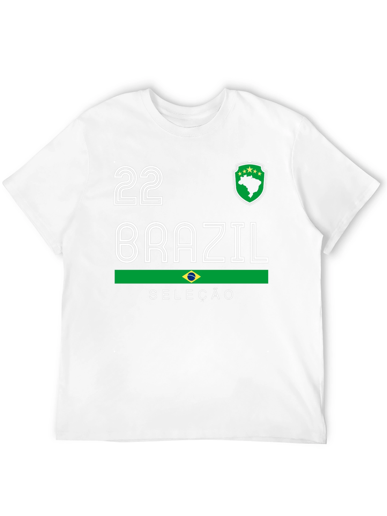 Brazil Soccer T-Shirt - Seleção Football Jersey
