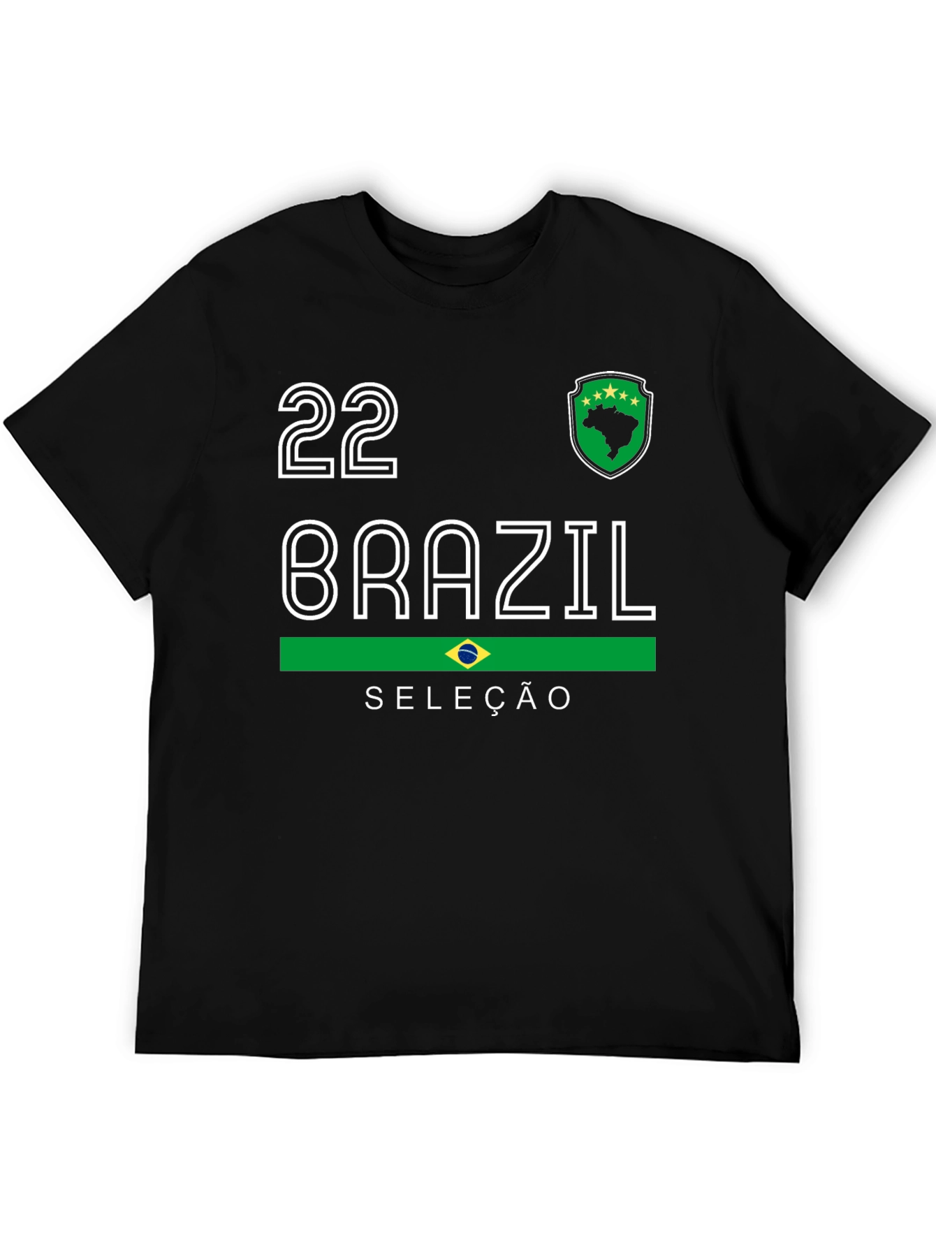 Brazil Soccer T-Shirt - Seleção Football Jersey