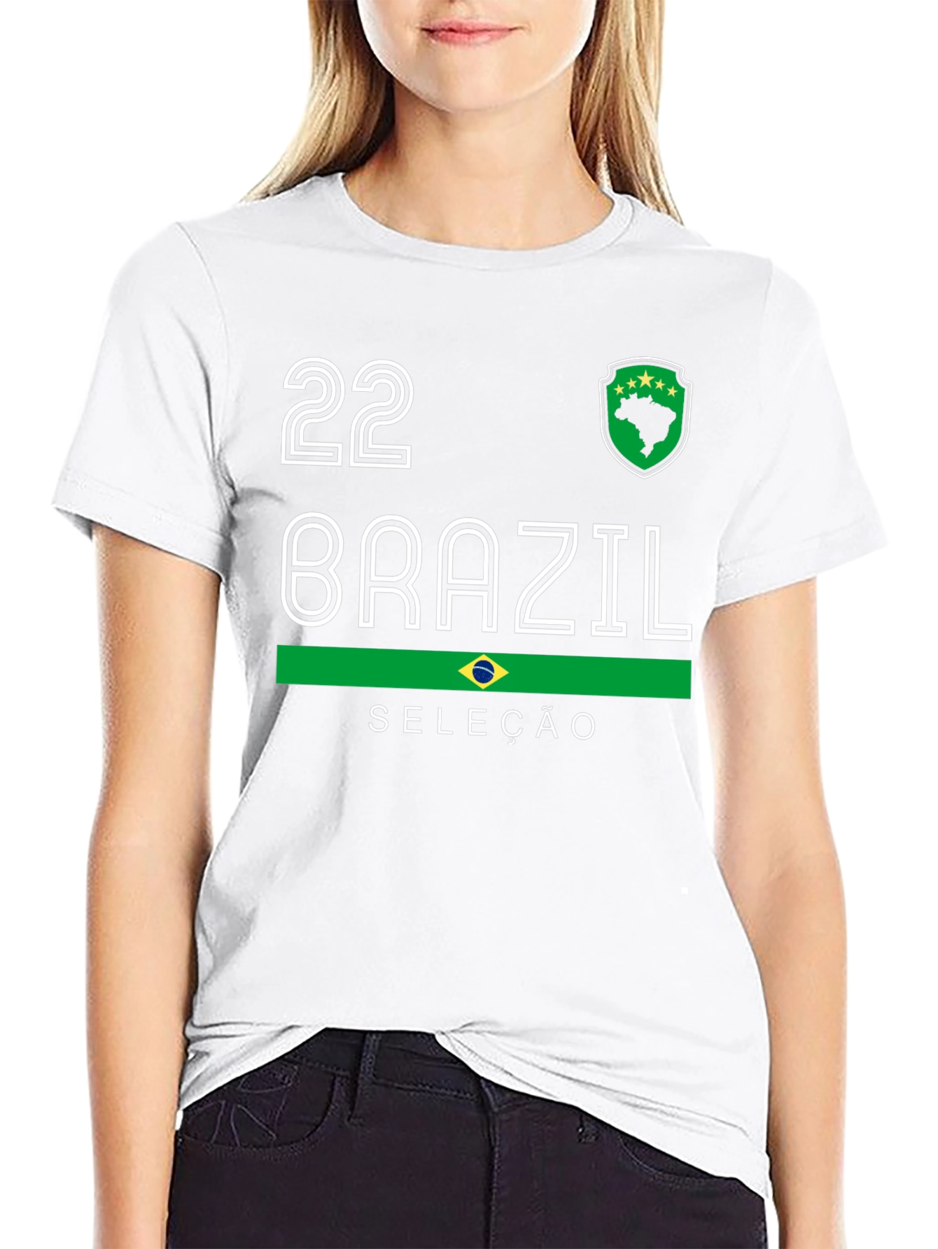 Brazil Soccer T-Shirt - Seleção Football Jersey