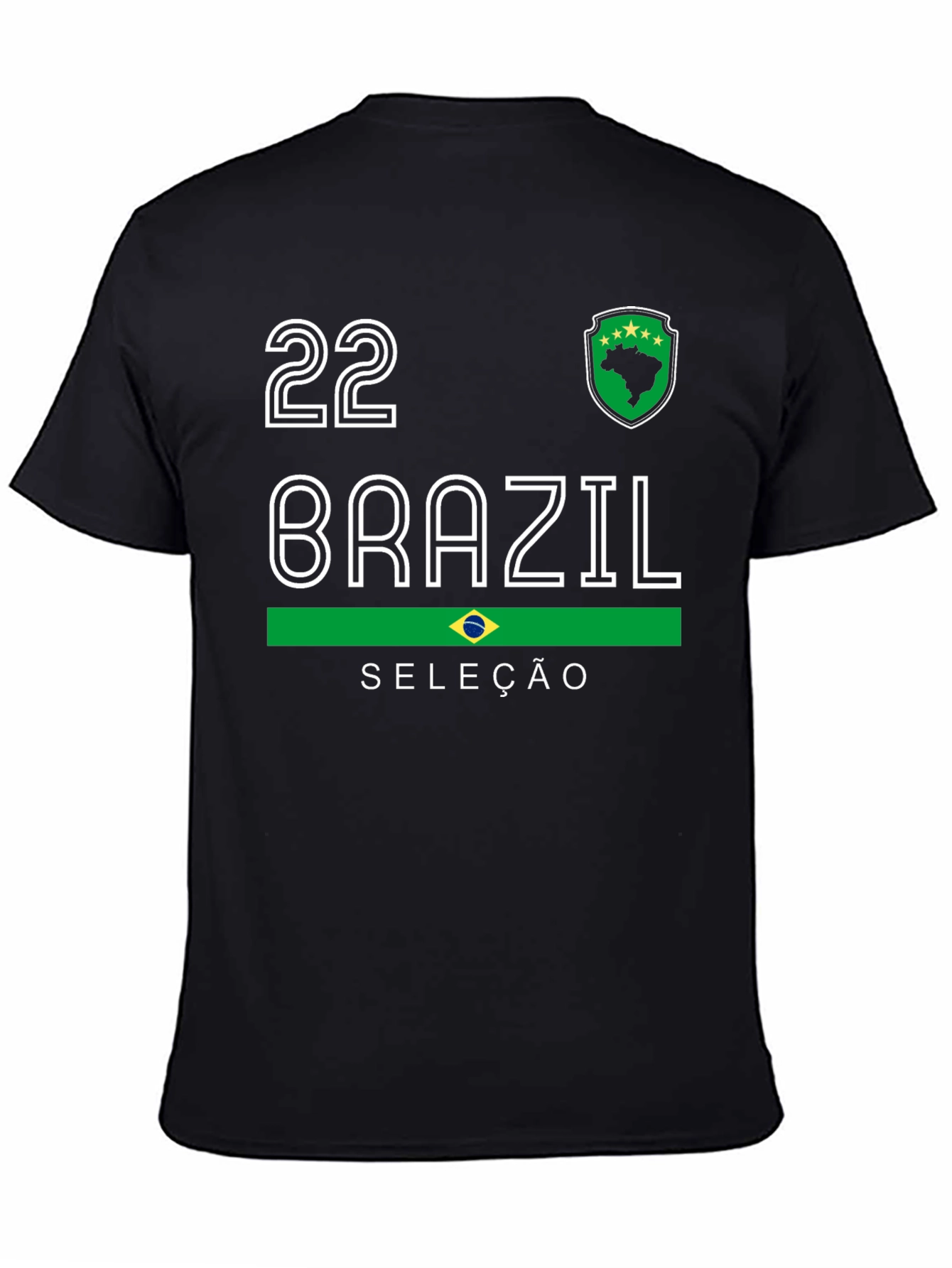 Brazil Soccer T-Shirt - Seleção Football Jersey