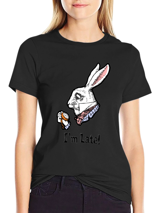 Im Late! White Rabbit Graphic Tee