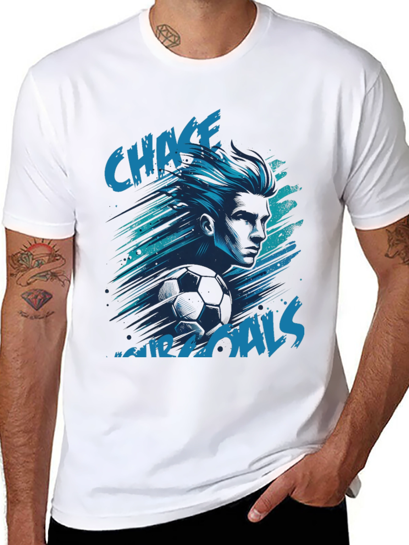 Chase Your Goals Soccer T-Shirt