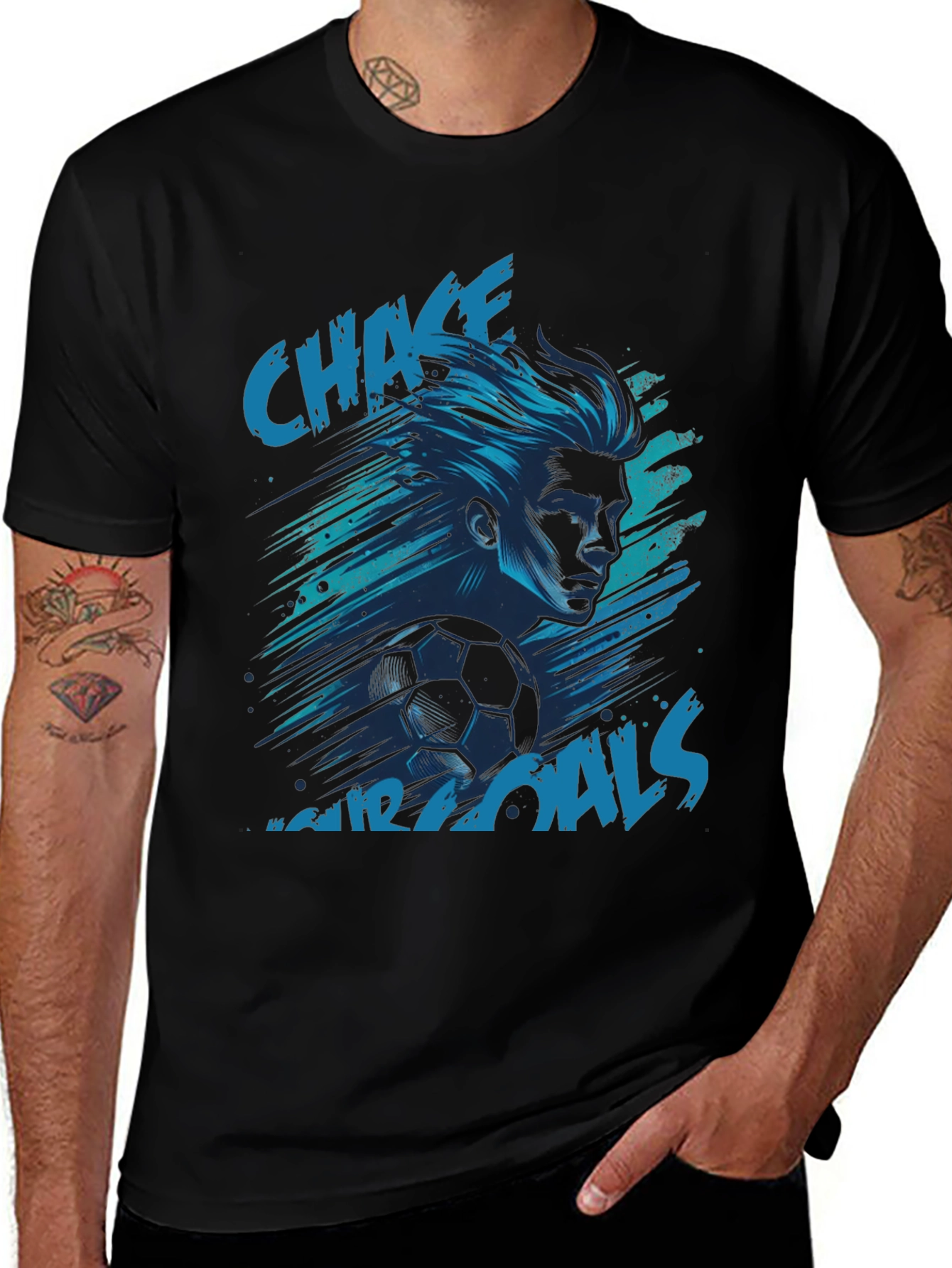 Chase Your Goals Soccer T-Shirt
