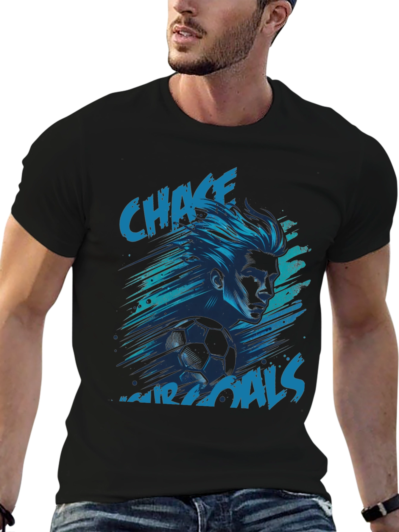 Chase Your Goals Soccer T-Shirt