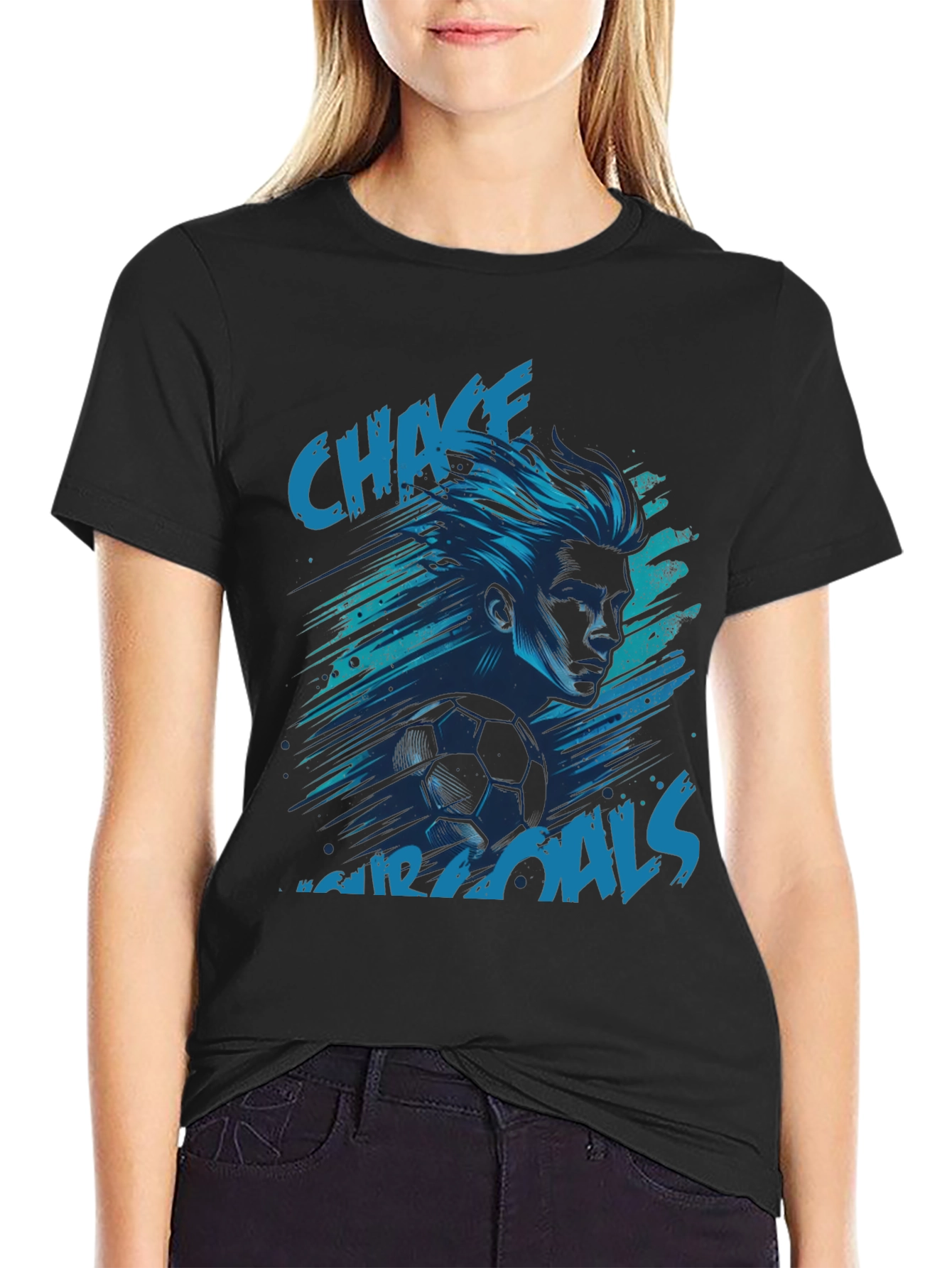 Chase Your Goals Soccer T-Shirt