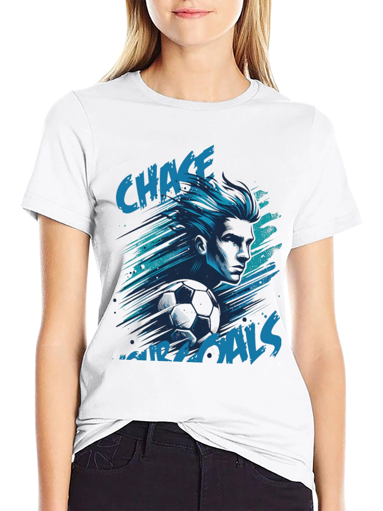 Chase Your Goals Soccer T-Shirt
