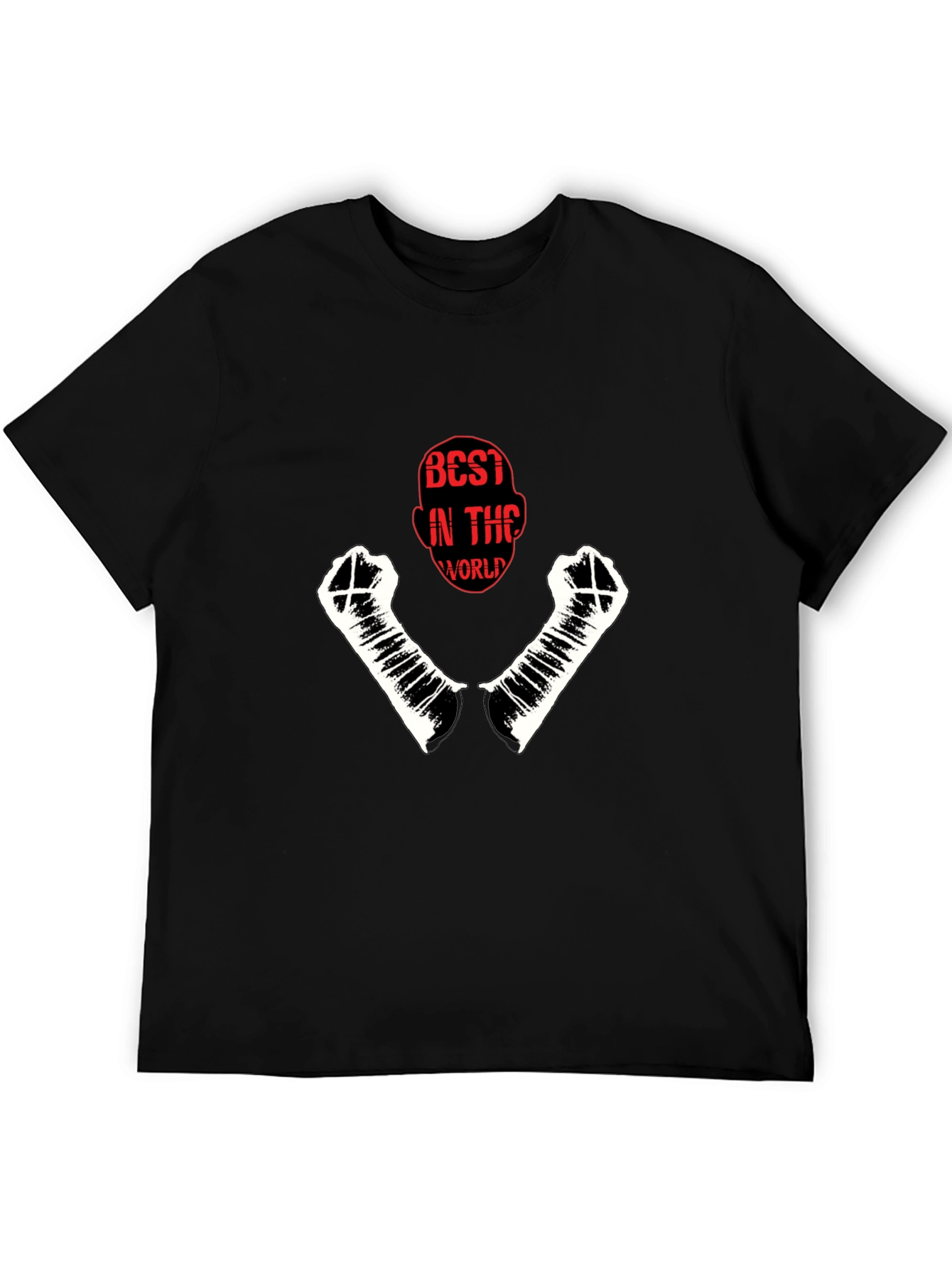 Best in the World Graphic Black T-Shirt
