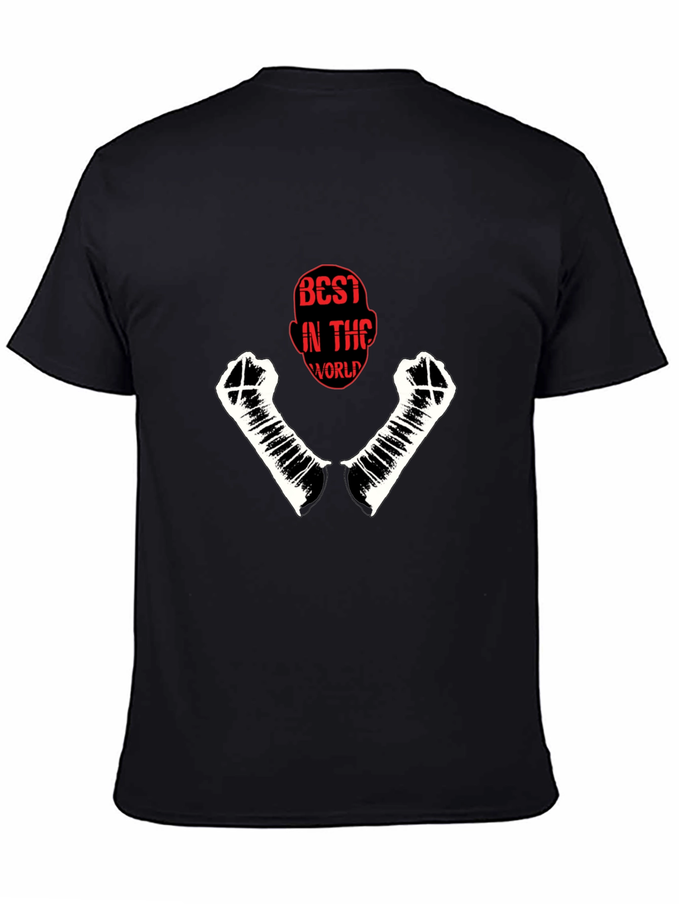 Best in the World Graphic Black T-Shirt