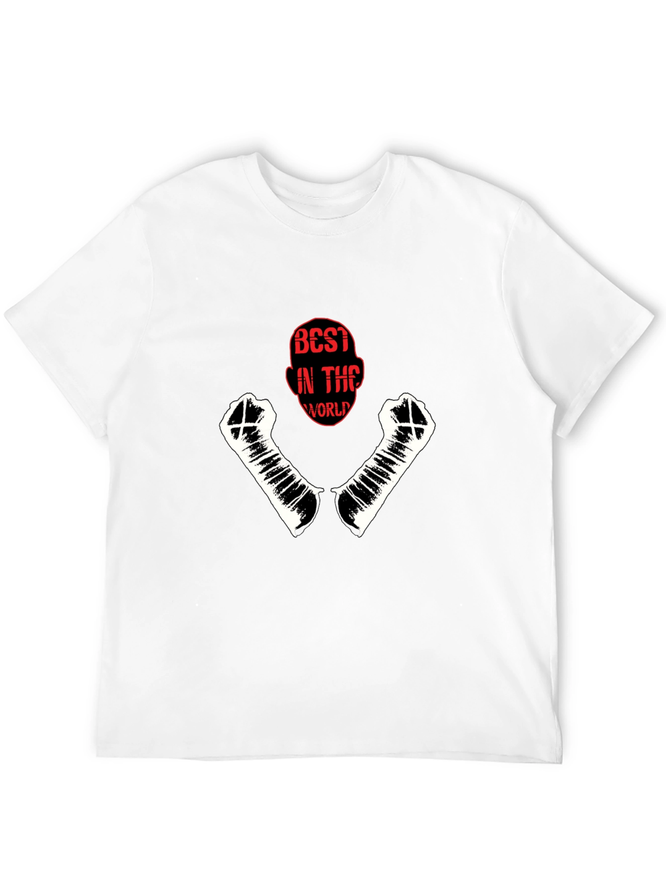 Best in the World Graphic Black T-Shirt