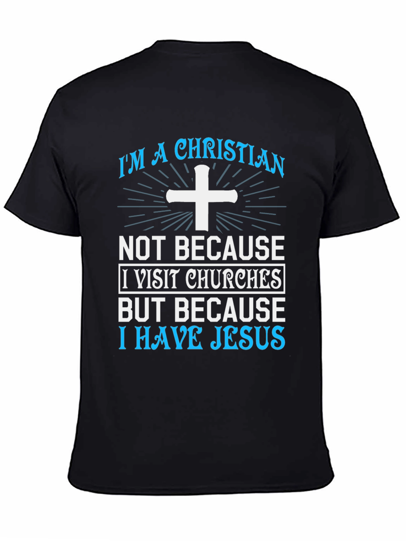 Christian Jesus Graphic T-Shirt