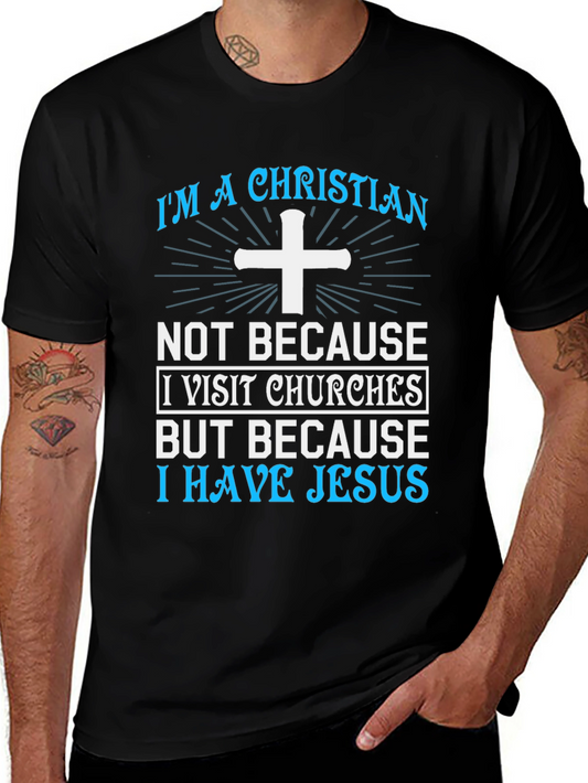 Christian Jesus Graphic T-Shirt