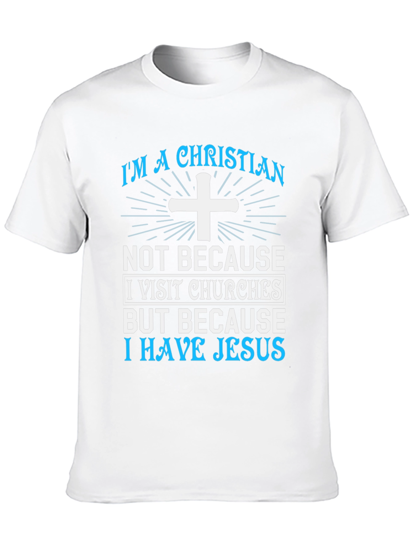 Christian Jesus Graphic T-Shirt