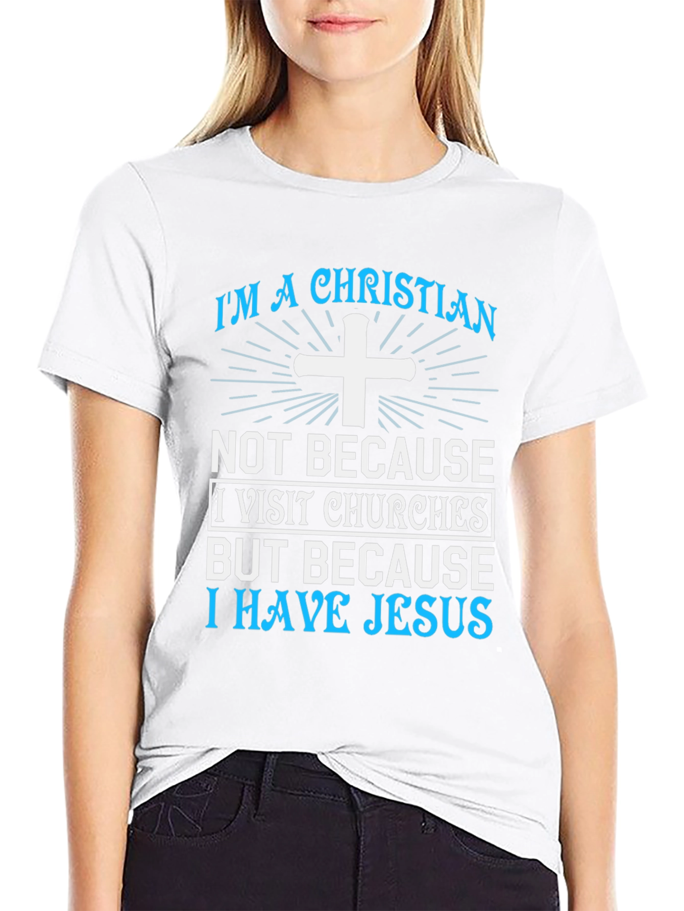 Christian Jesus Graphic T-Shirt