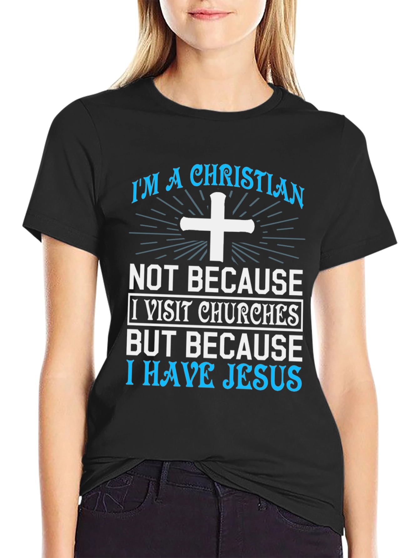 Christian Jesus Graphic T-Shirt