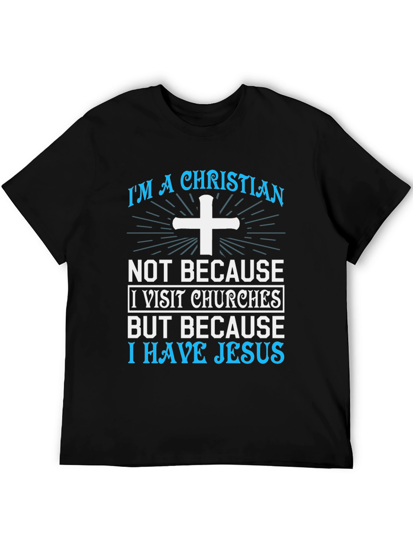 Christian Jesus Graphic T-Shirt