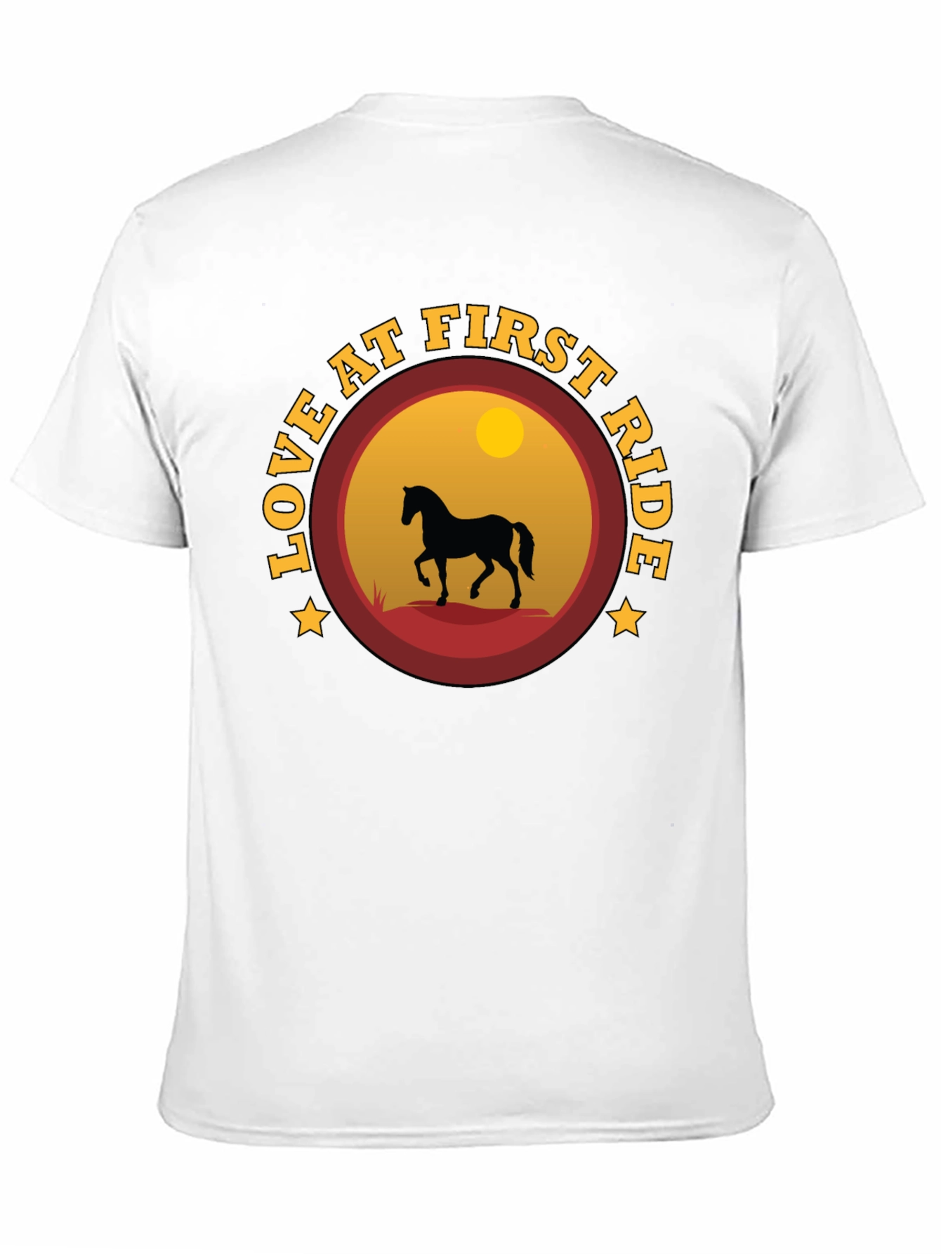 Love at First Ride Horse Graphic T-Shirt