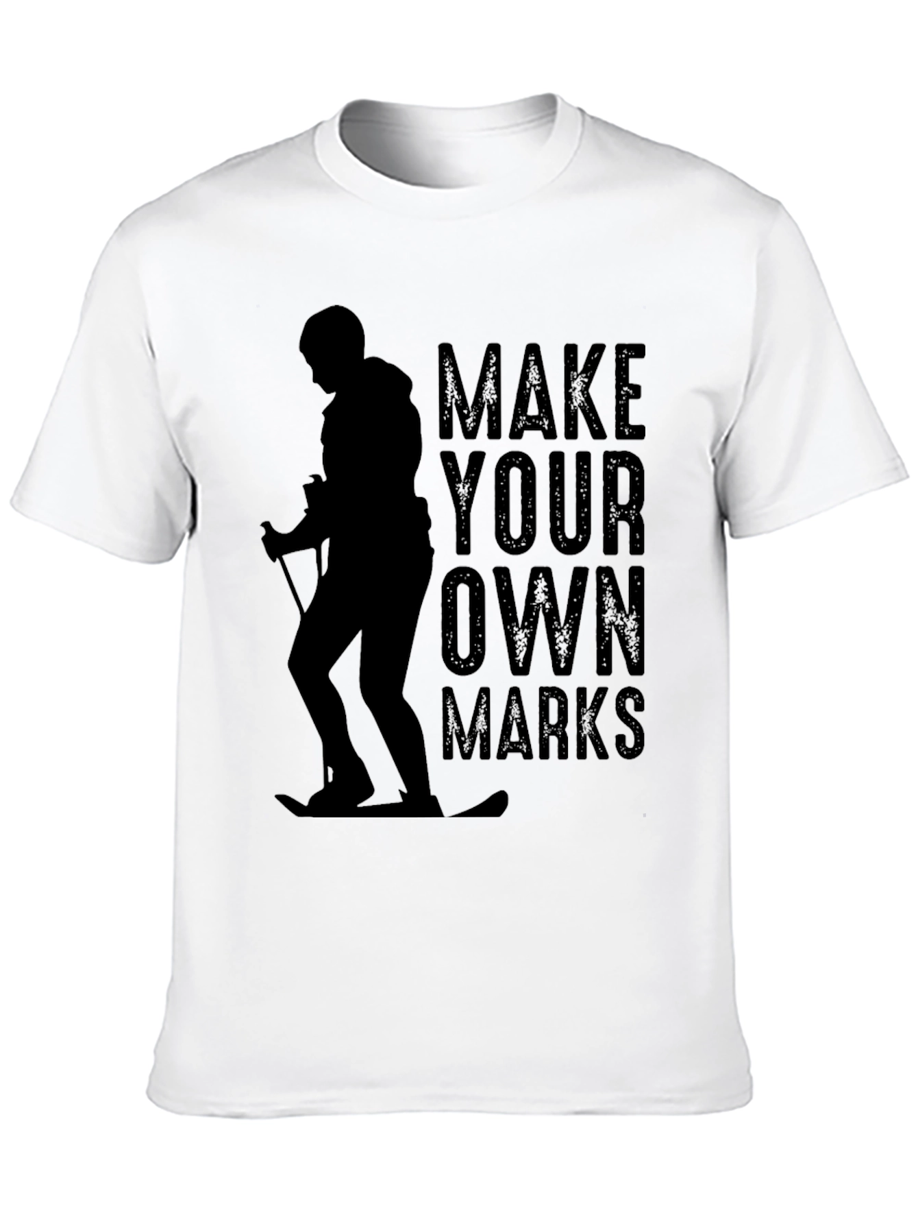Make Your Own Marks Skier Graphic Tee