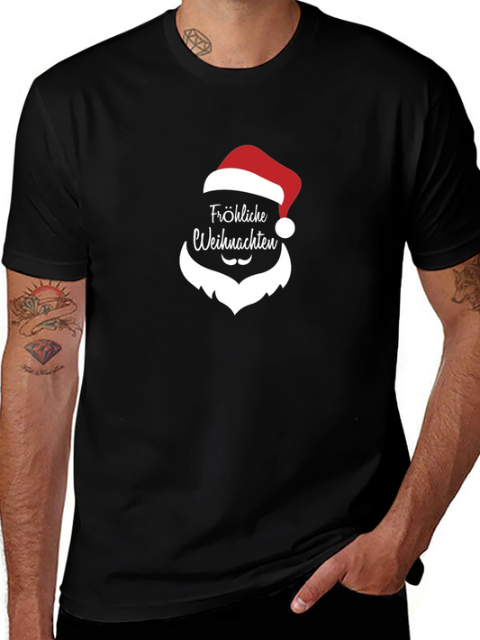 Festive Christmas T-Shirt - Fröhliche Weihnachten