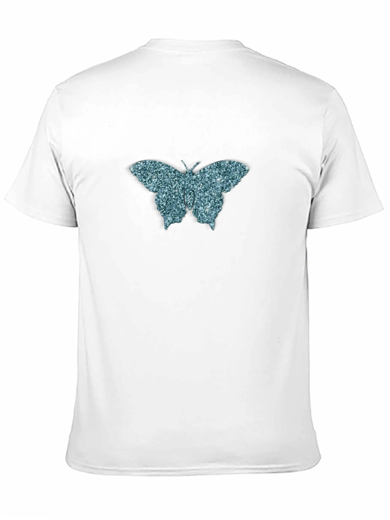 Butterfly Graphic Tee - Mens Black T-Shirt