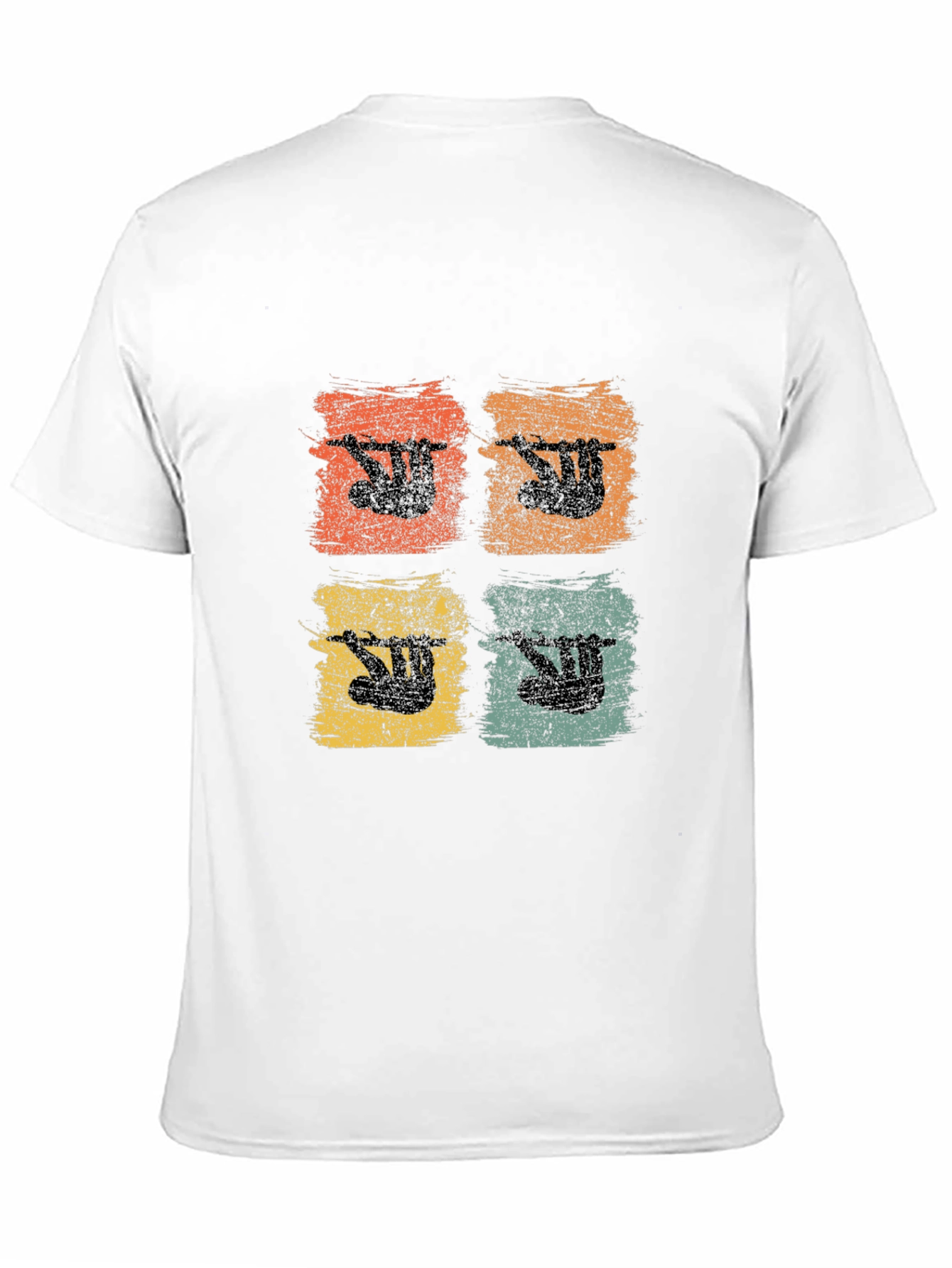 Retro Sloth Graphic Tee - Unique Design