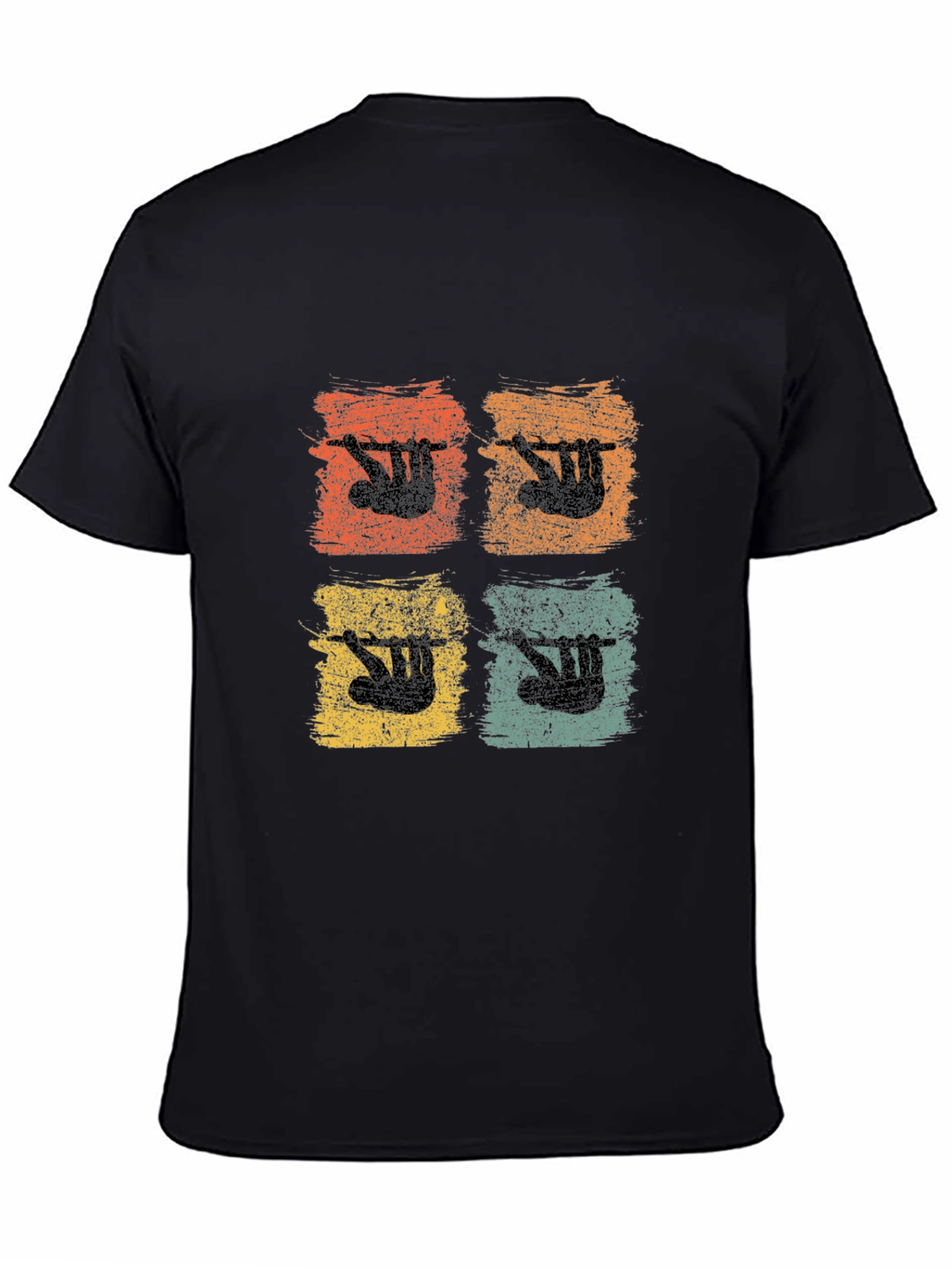 Retro Sloth Graphic Tee - Unique Design