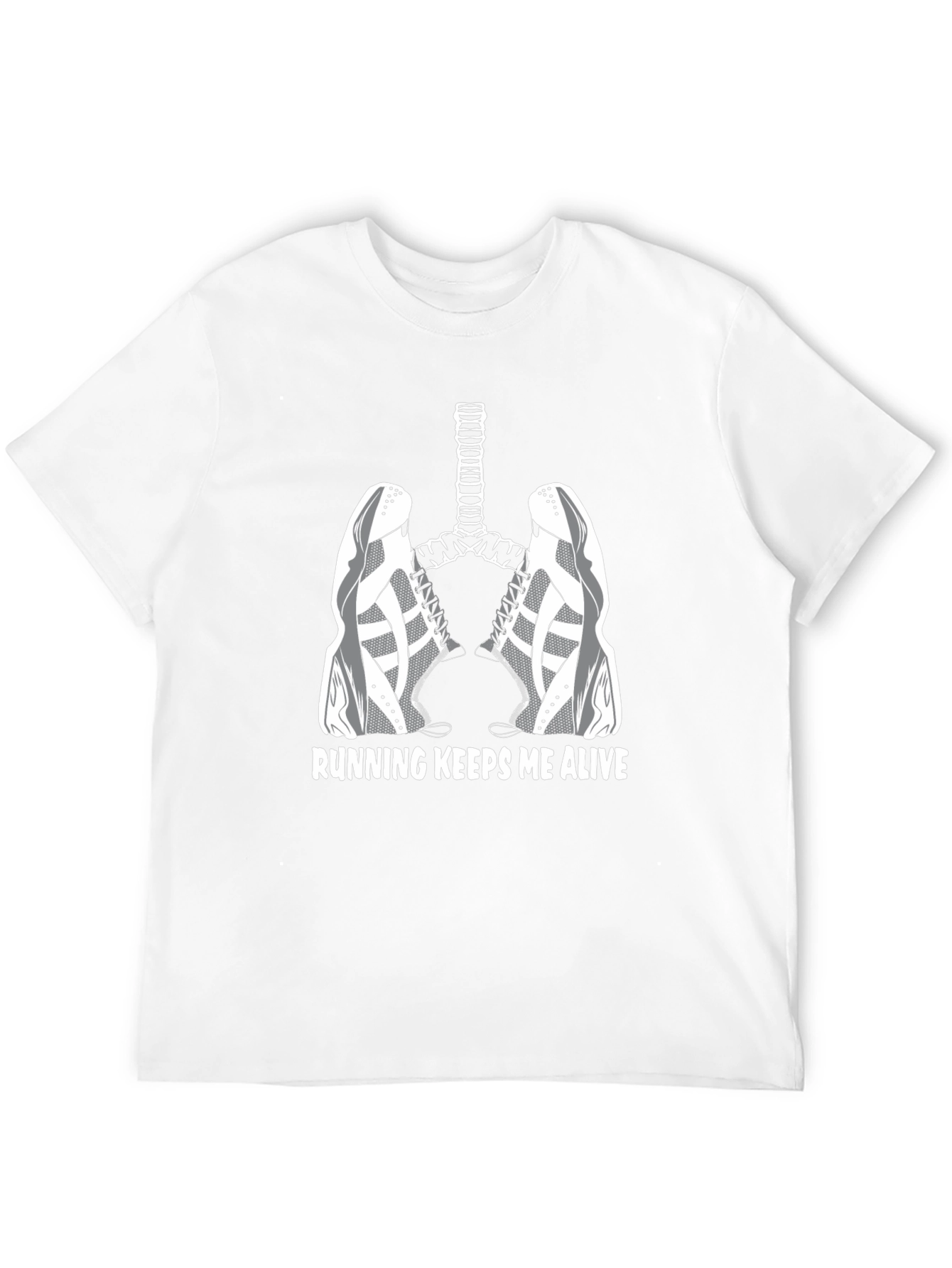 Running Keeps Me Alive Graphic Tee