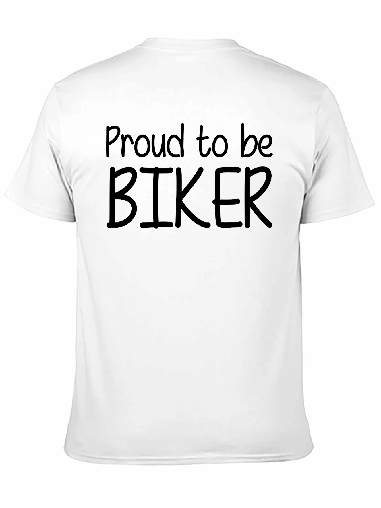 Proud Biker T-Shirt - Black Graphic Tee