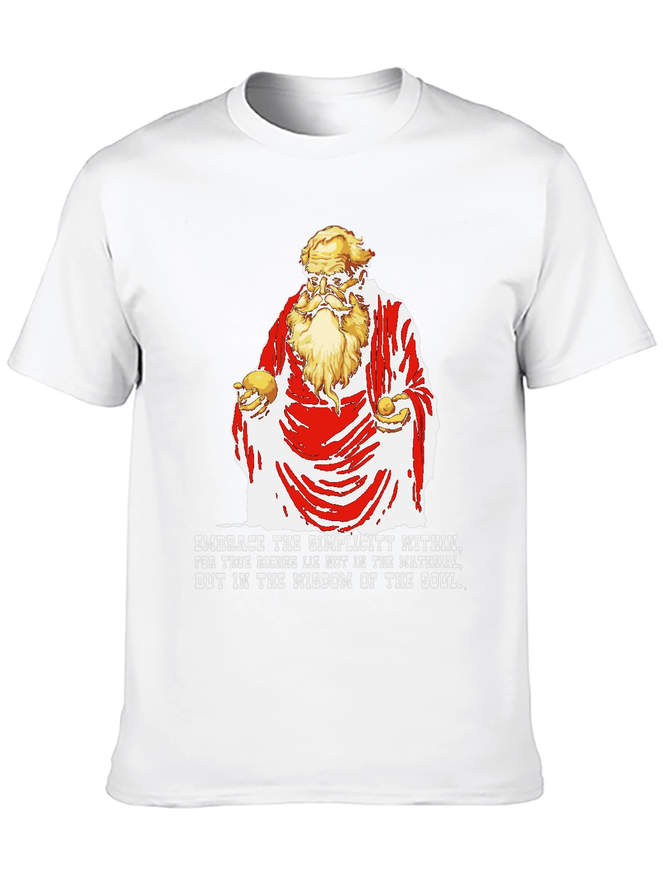 Philosophical Wisdom Graphic T-Shirt
