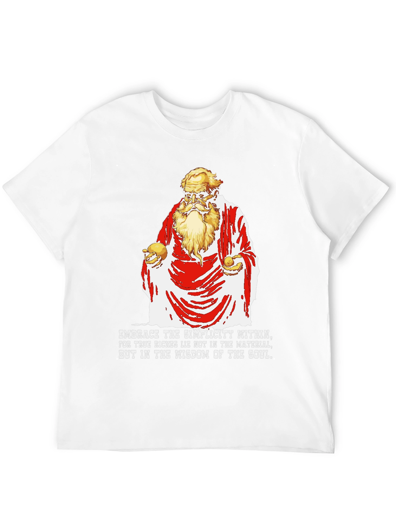 Philosophical Wisdom Graphic T-Shirt