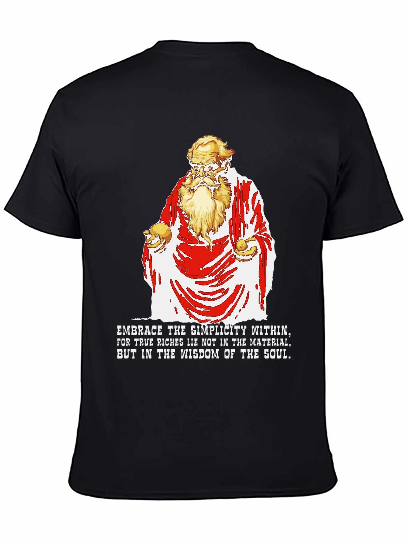 Philosophical Wisdom Graphic T-Shirt