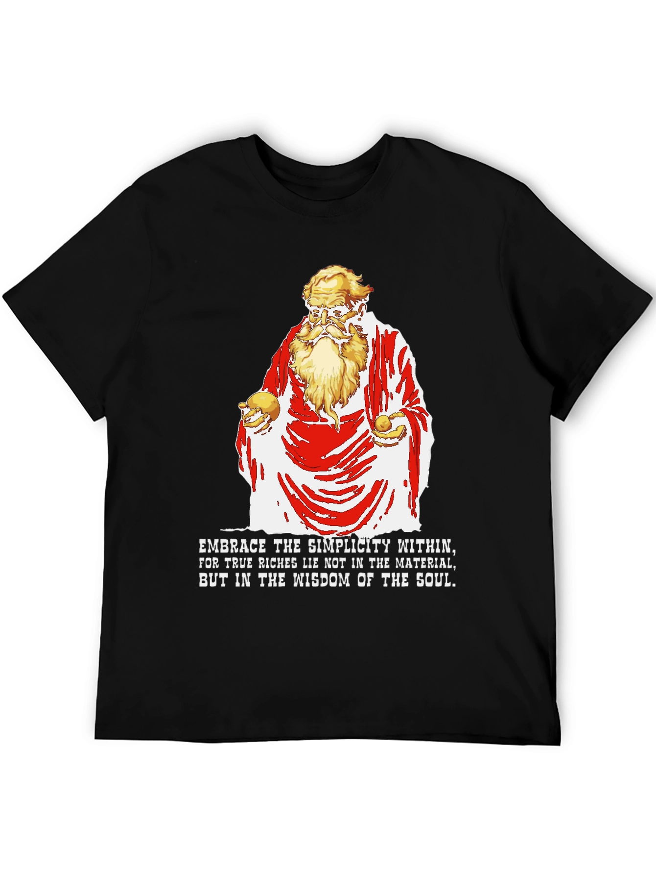 Philosophical Wisdom Graphic T-Shirt