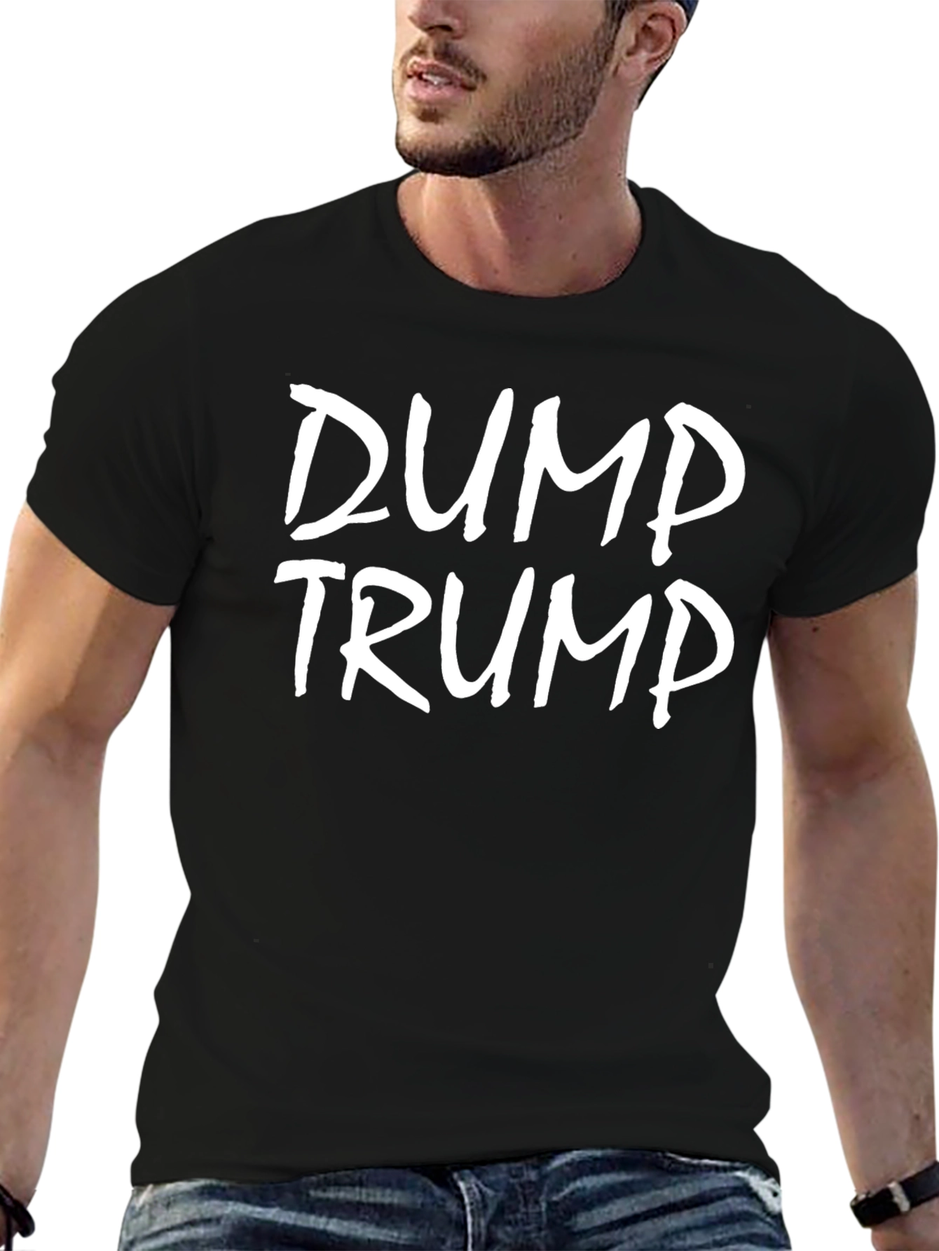 Dump Trump Graphic Tee - Political Statement