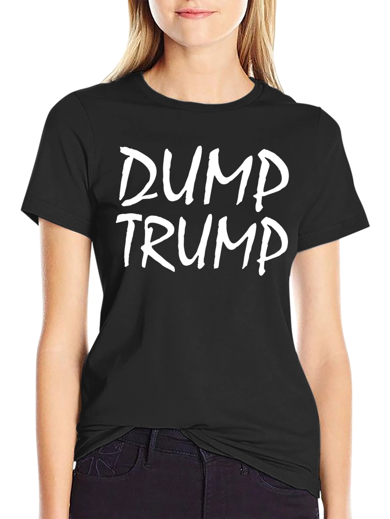 Dump Trump Graphic Tee - Political Statement