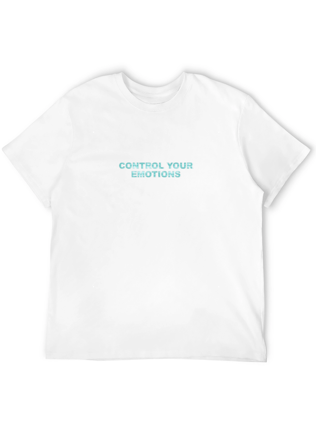 Control Your Emotions Black T-Shirt