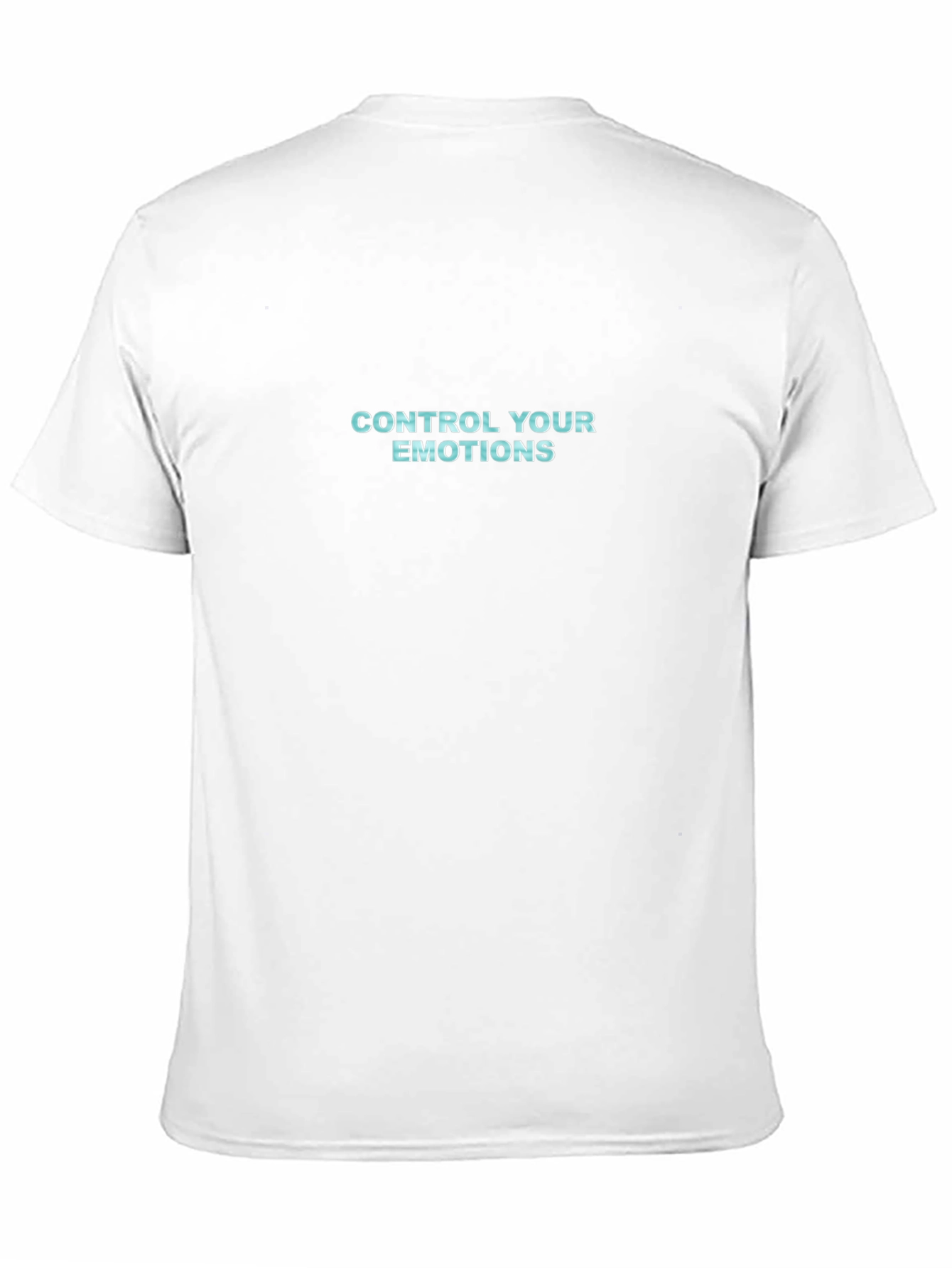 Control Your Emotions Black T-Shirt