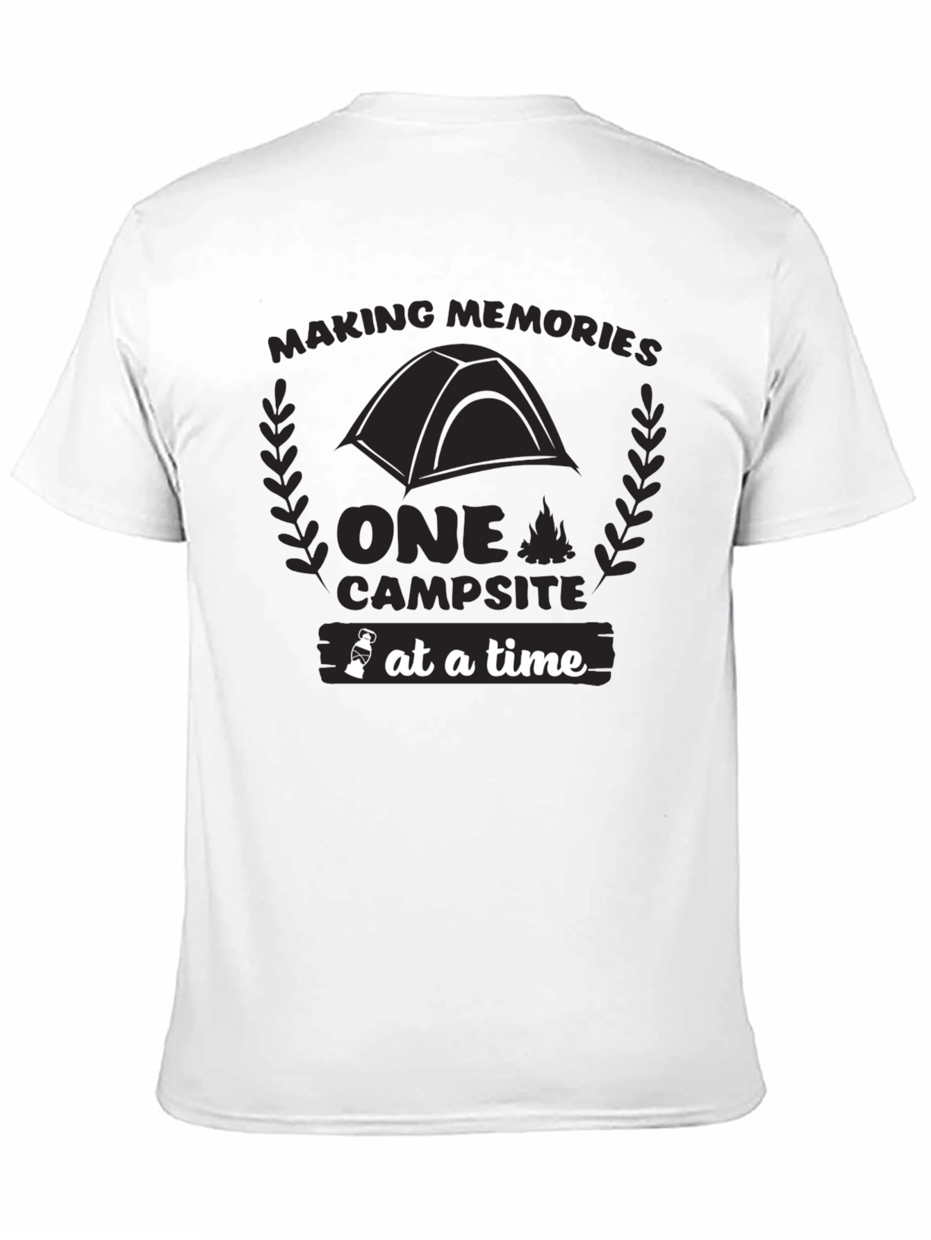 Camping Memories Black T-Shirt