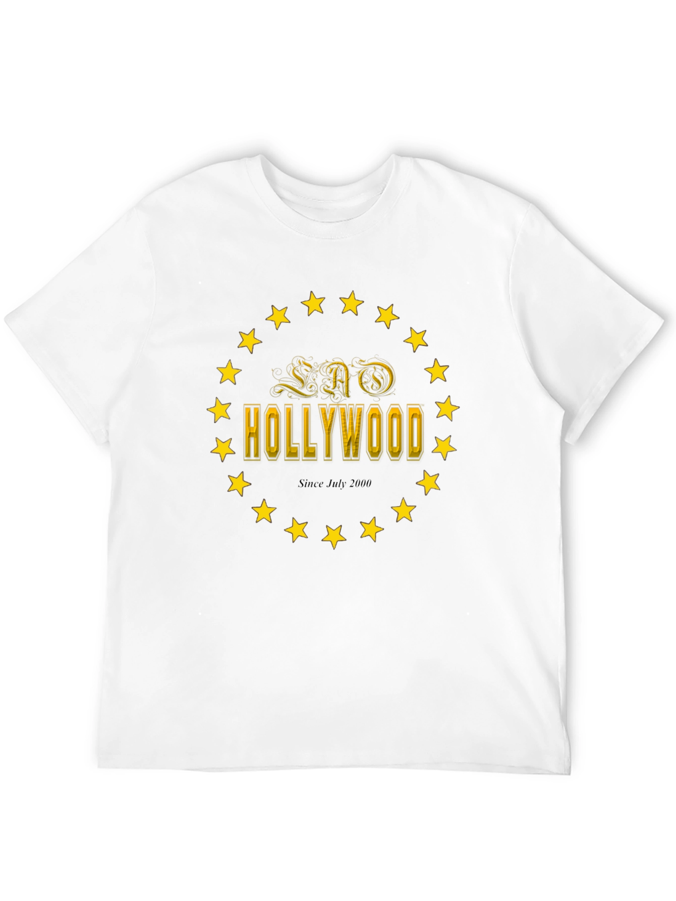 LAO Hollywood Black Graphic T-Shirt