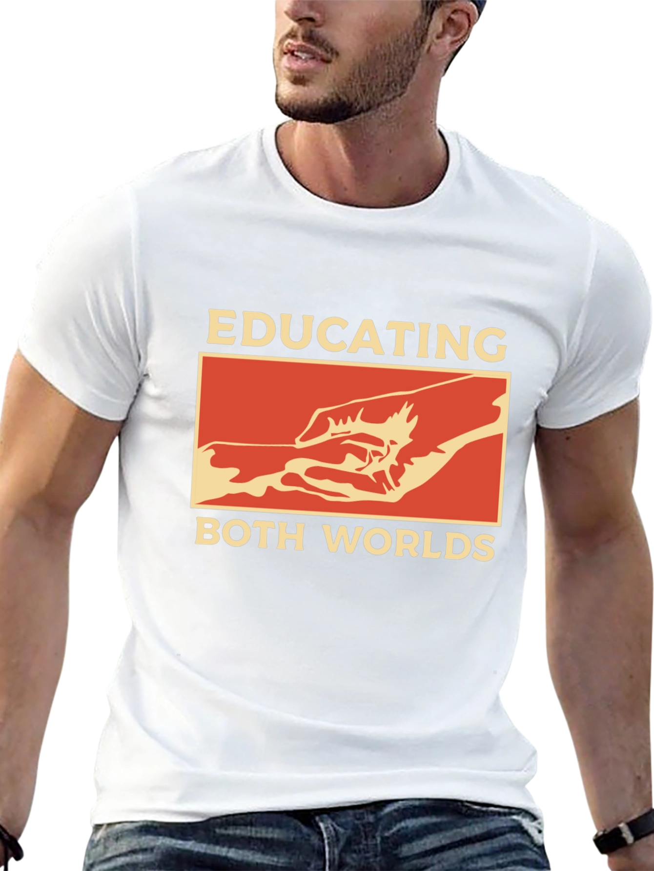 Educating Both Worlds Graphic Tee
